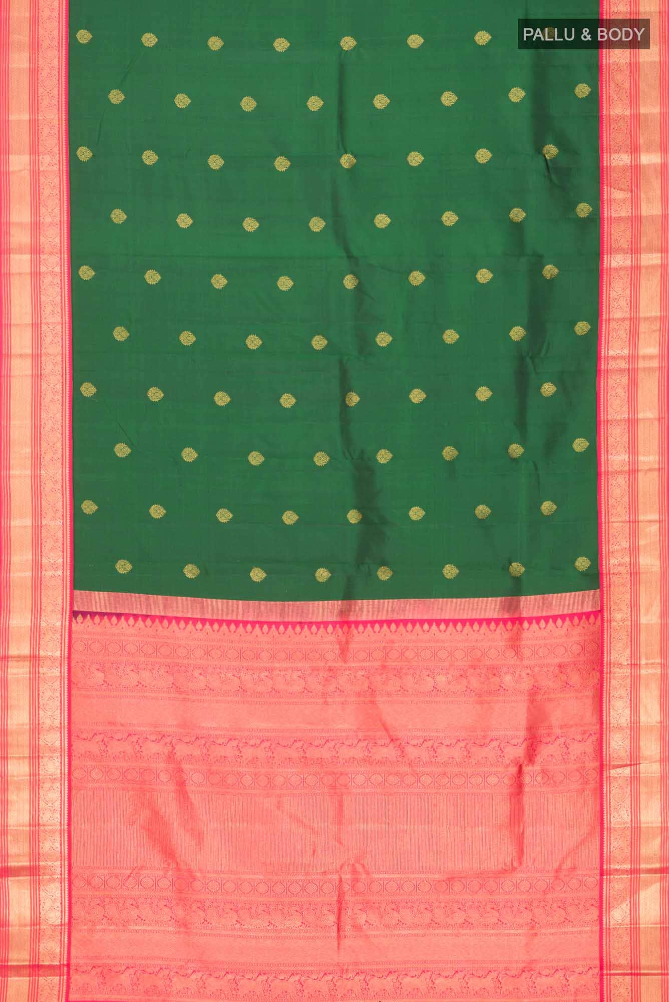 Green Kanchipuram Silk Saree