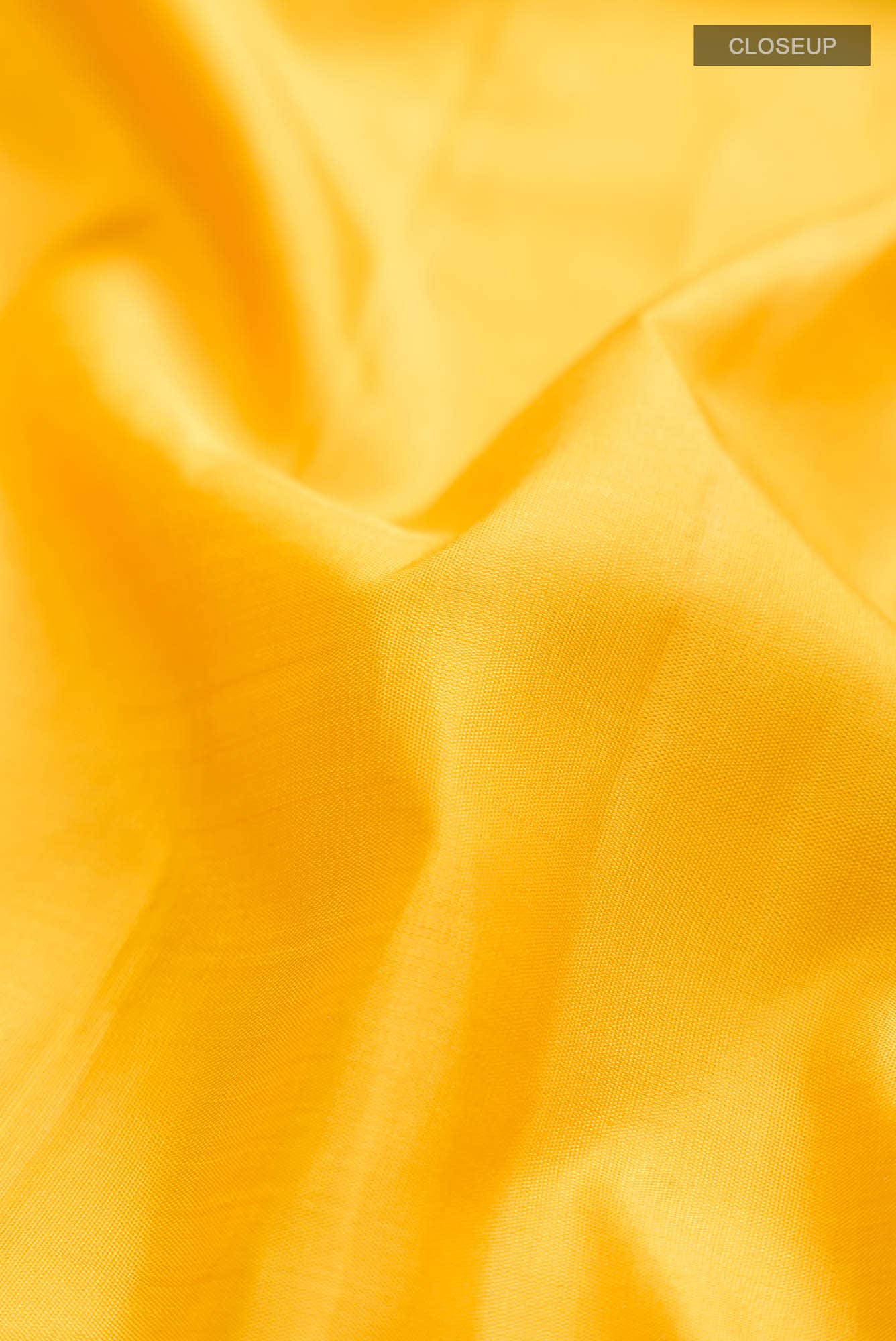Yellow Kanchipuram Silk Saree