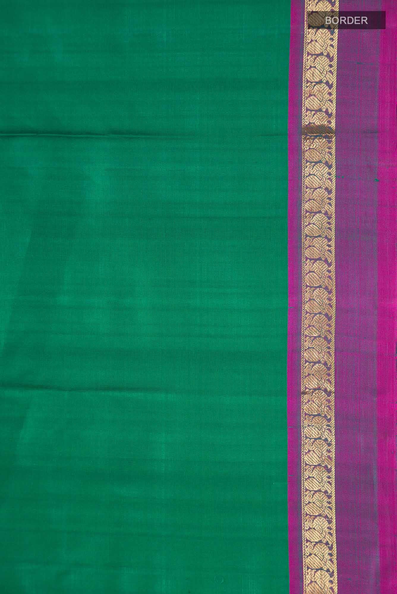 Green Kanchipuram Silk Saree