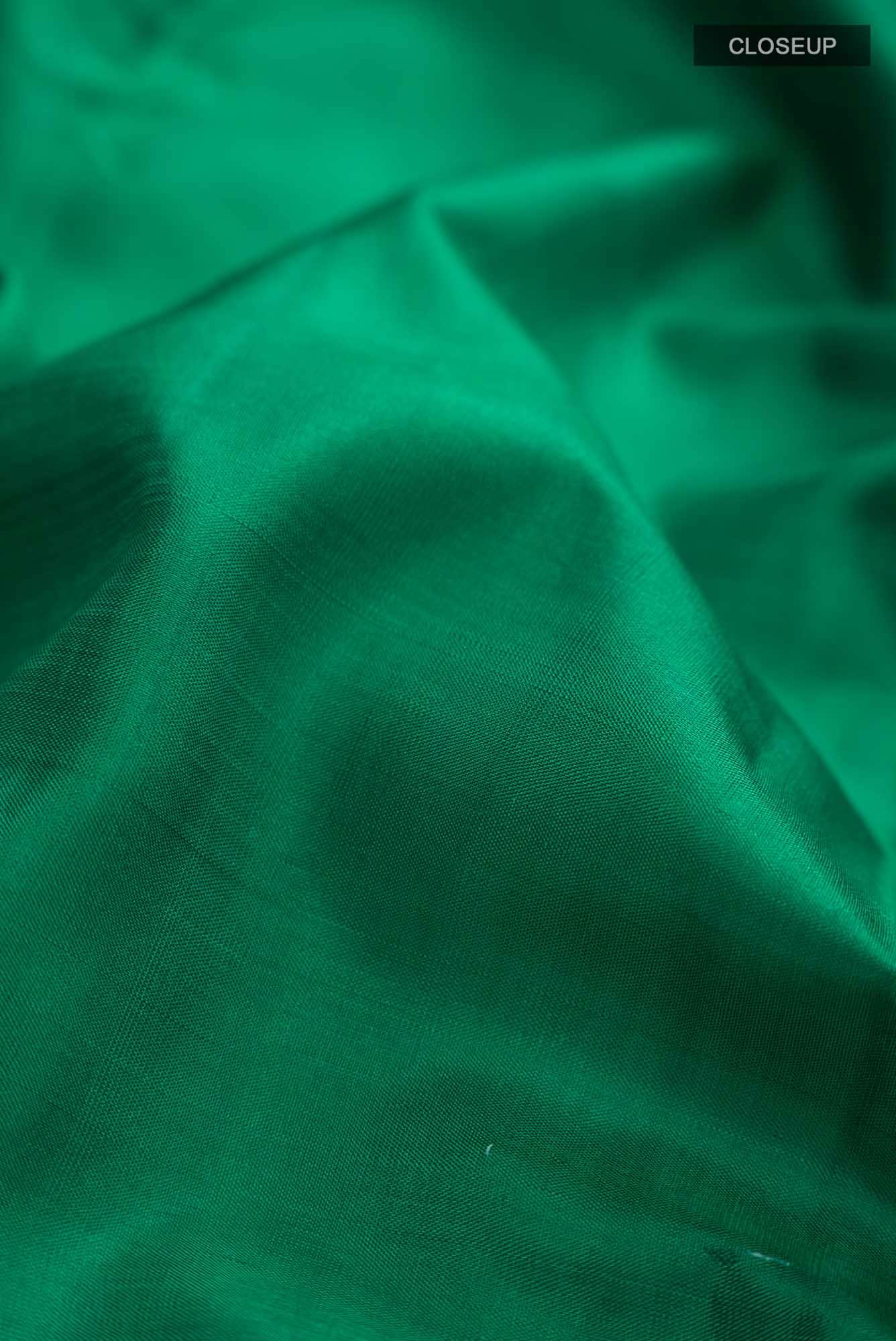 Green Kanchipuram Silk Saree
