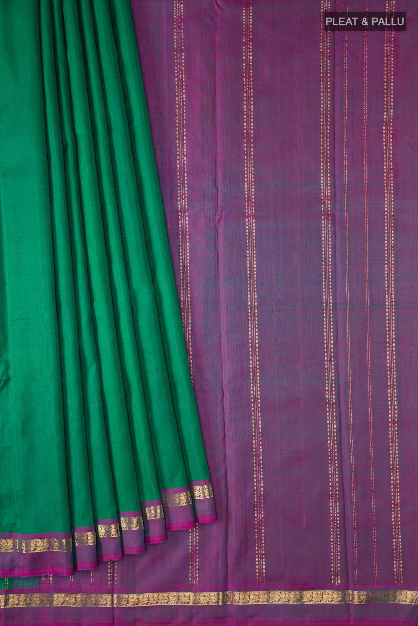 Green Kanchipuram Silk Saree