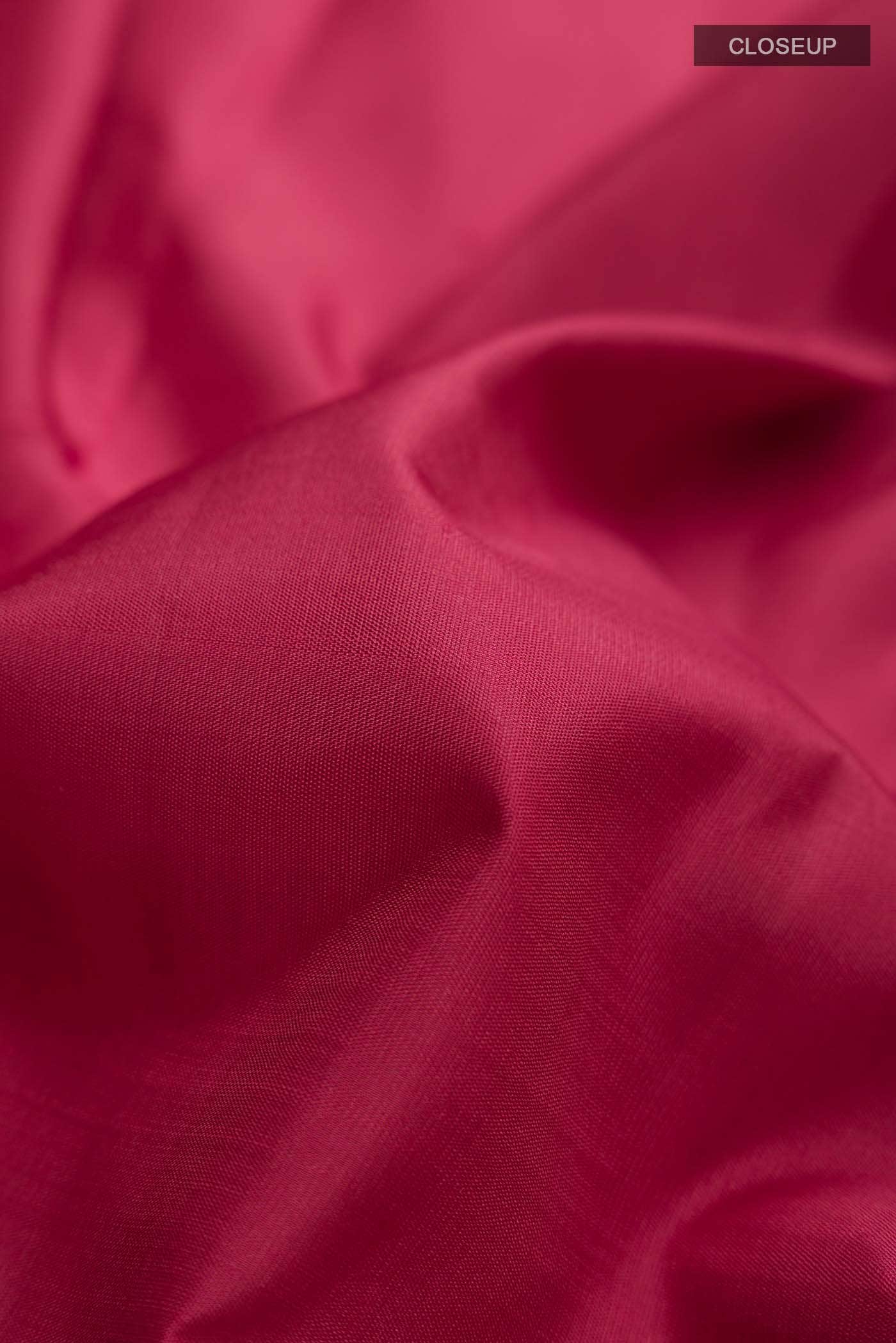 Maroon Kanchipuram Silk Saree