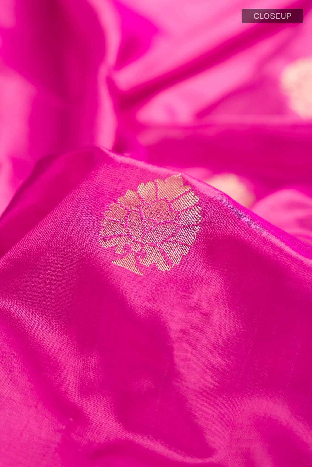 Pink Banarasi Katan Silk Saree
