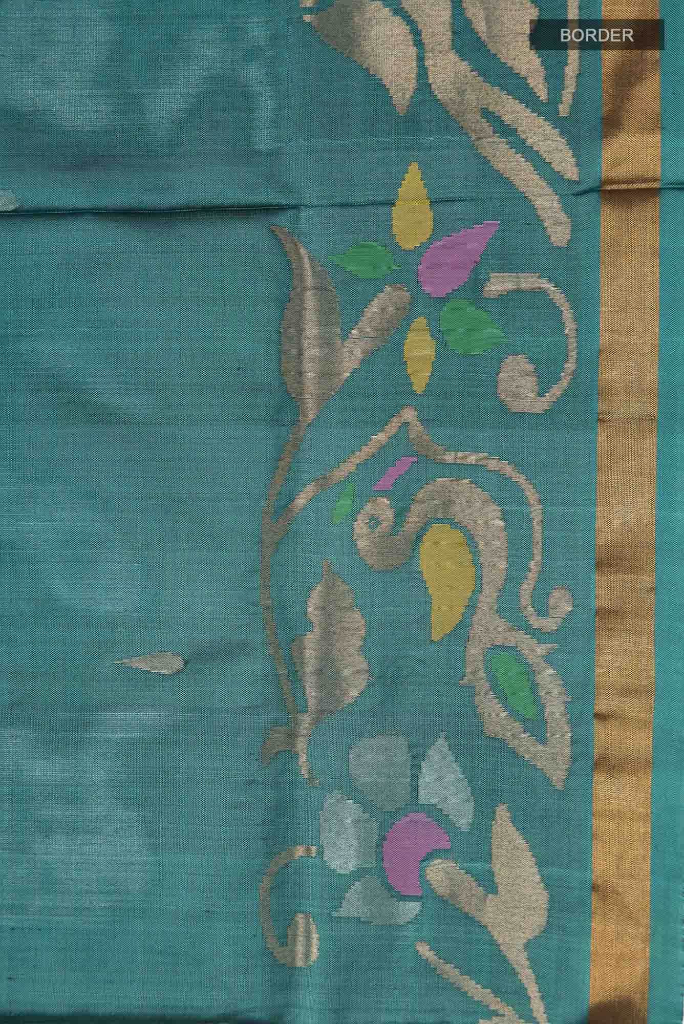 Green Uppada Silk Saree