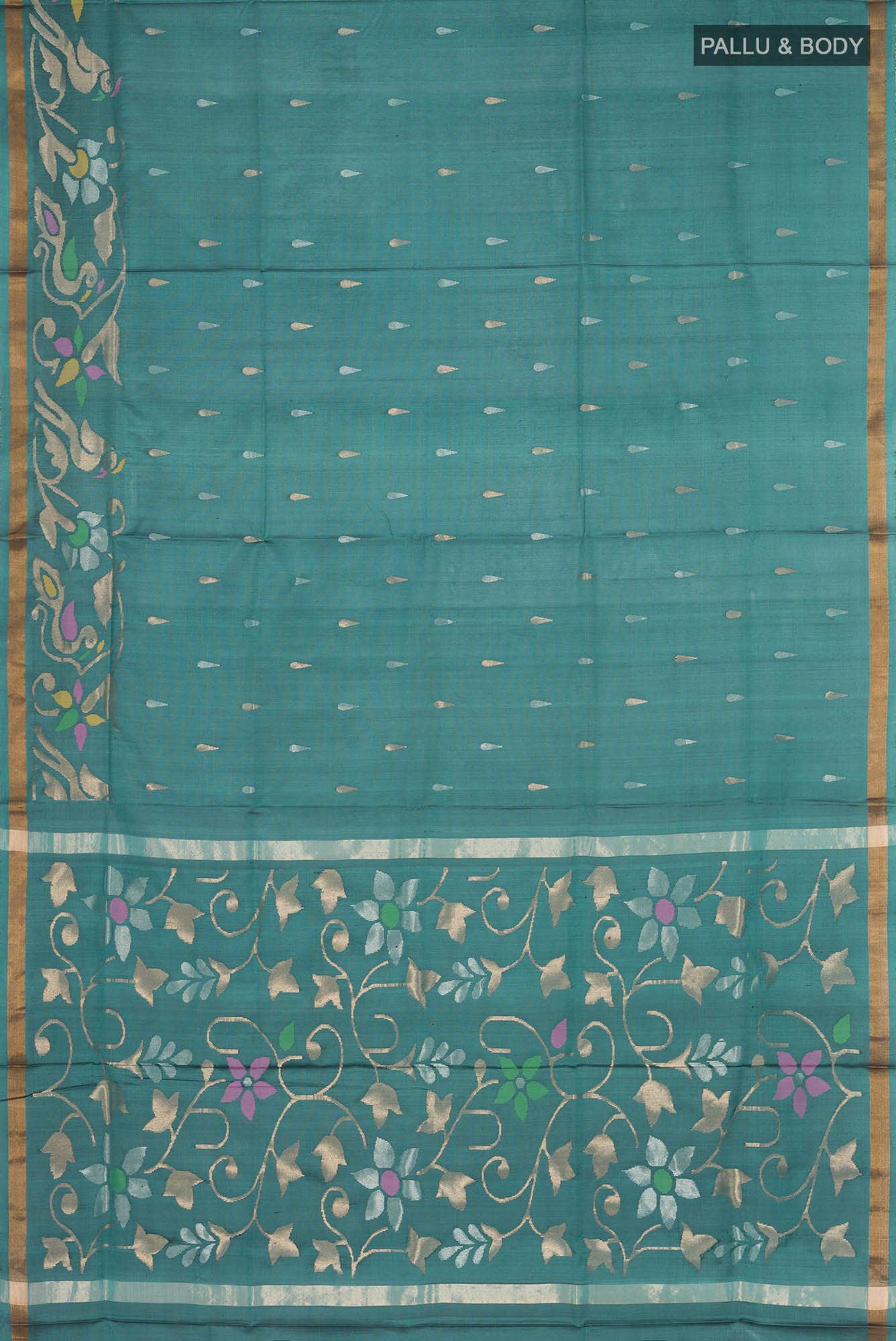 Green Uppada Silk Saree