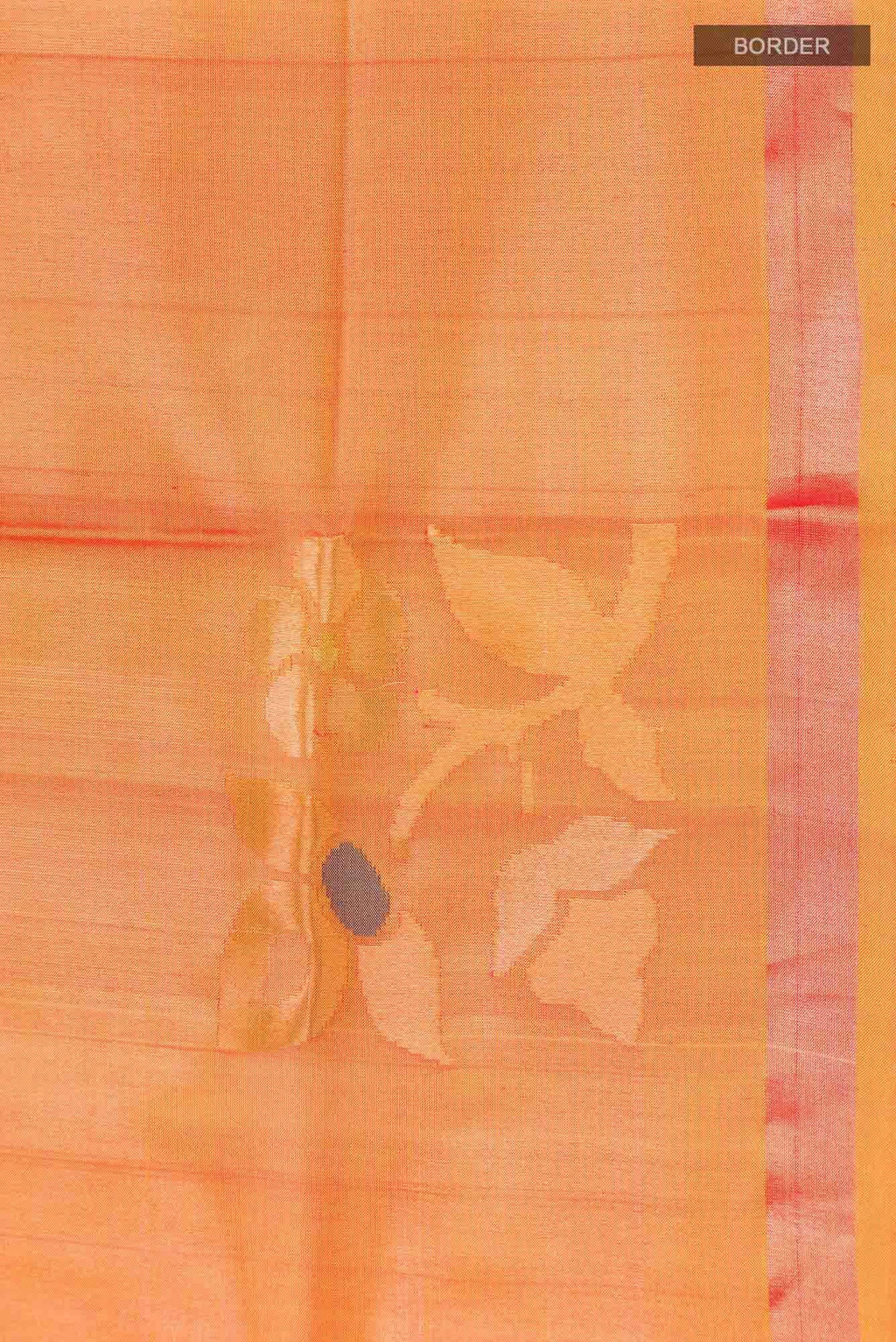 Yellow with Red Dual Tone Uppada Silk Saree