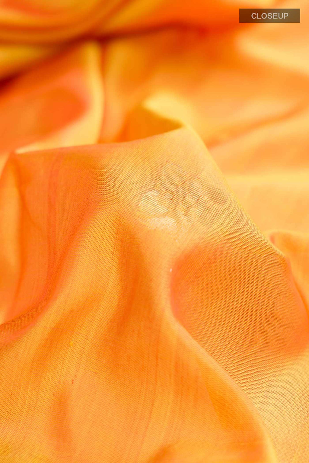Orange Uppada Silk Saree