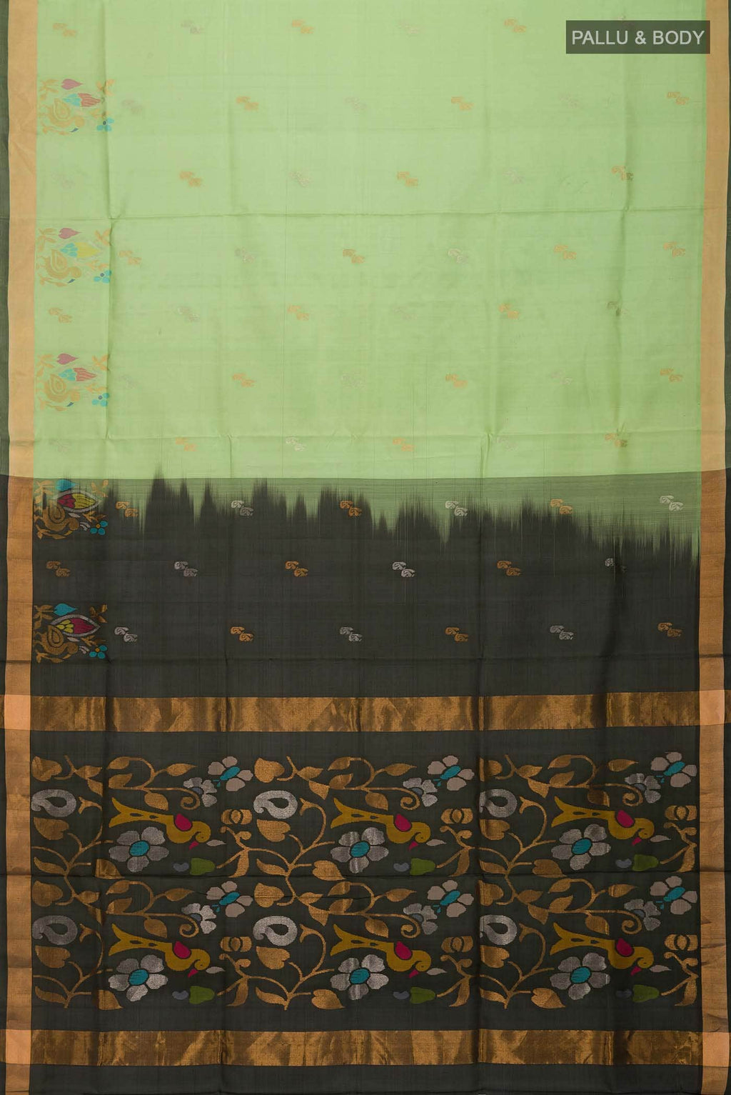Green Uppada Silk Saree