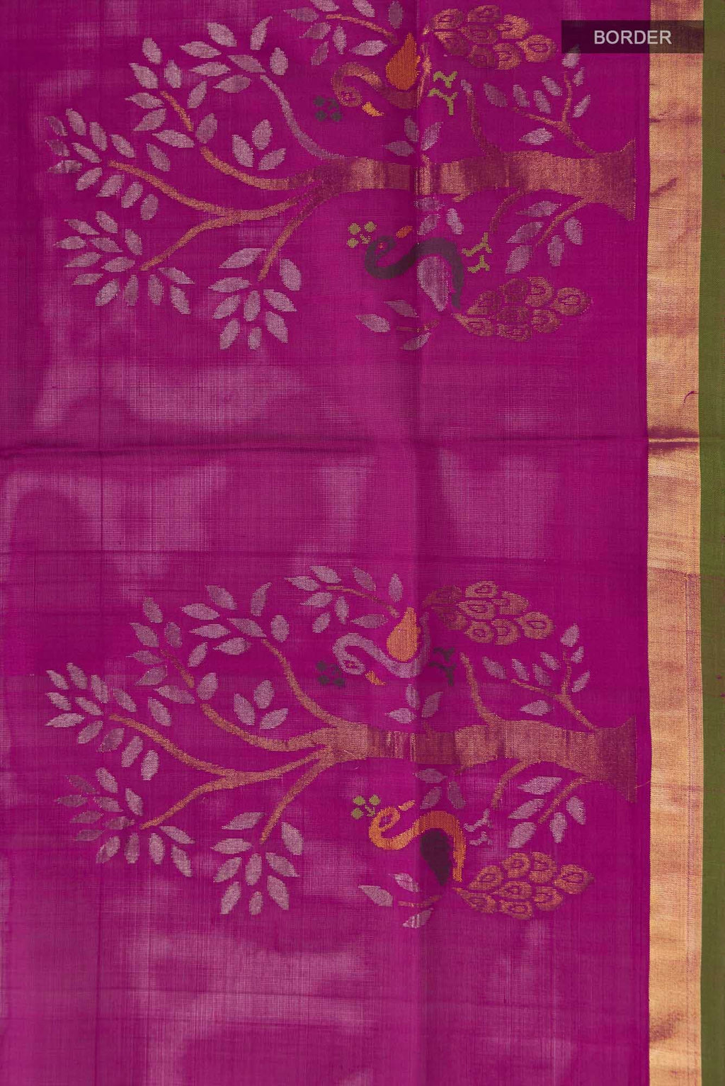 Magenta Uppada Silk Saree