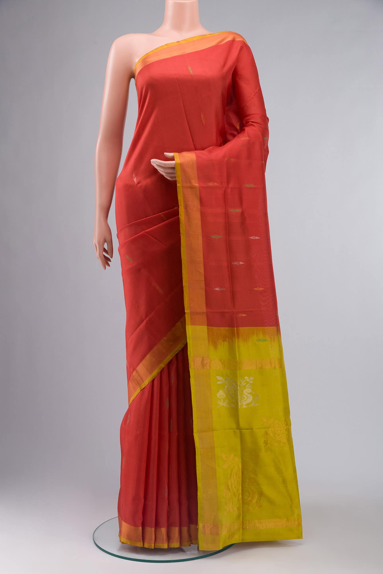Red Uppada Silk Saree