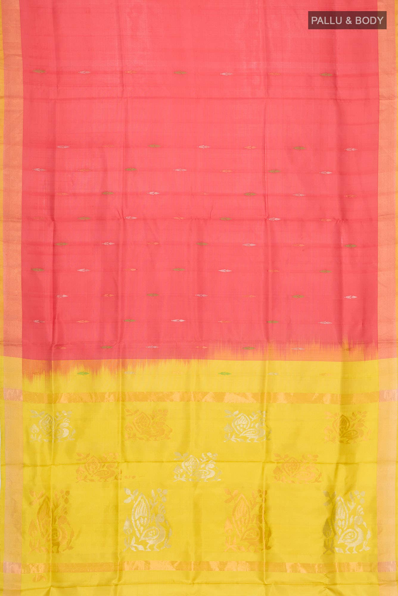 Red Uppada Silk Saree