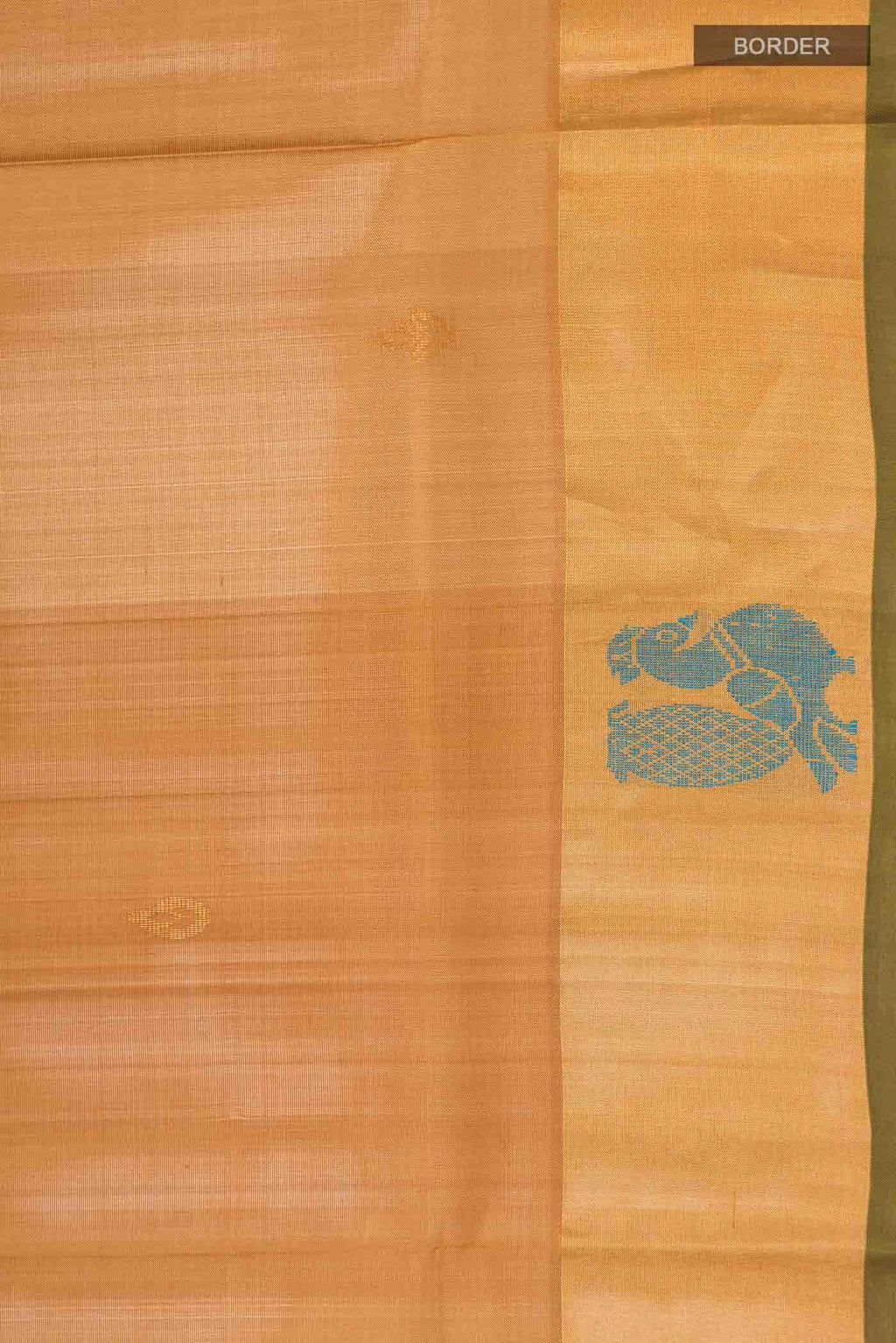 Brown Uppada Silk Saree