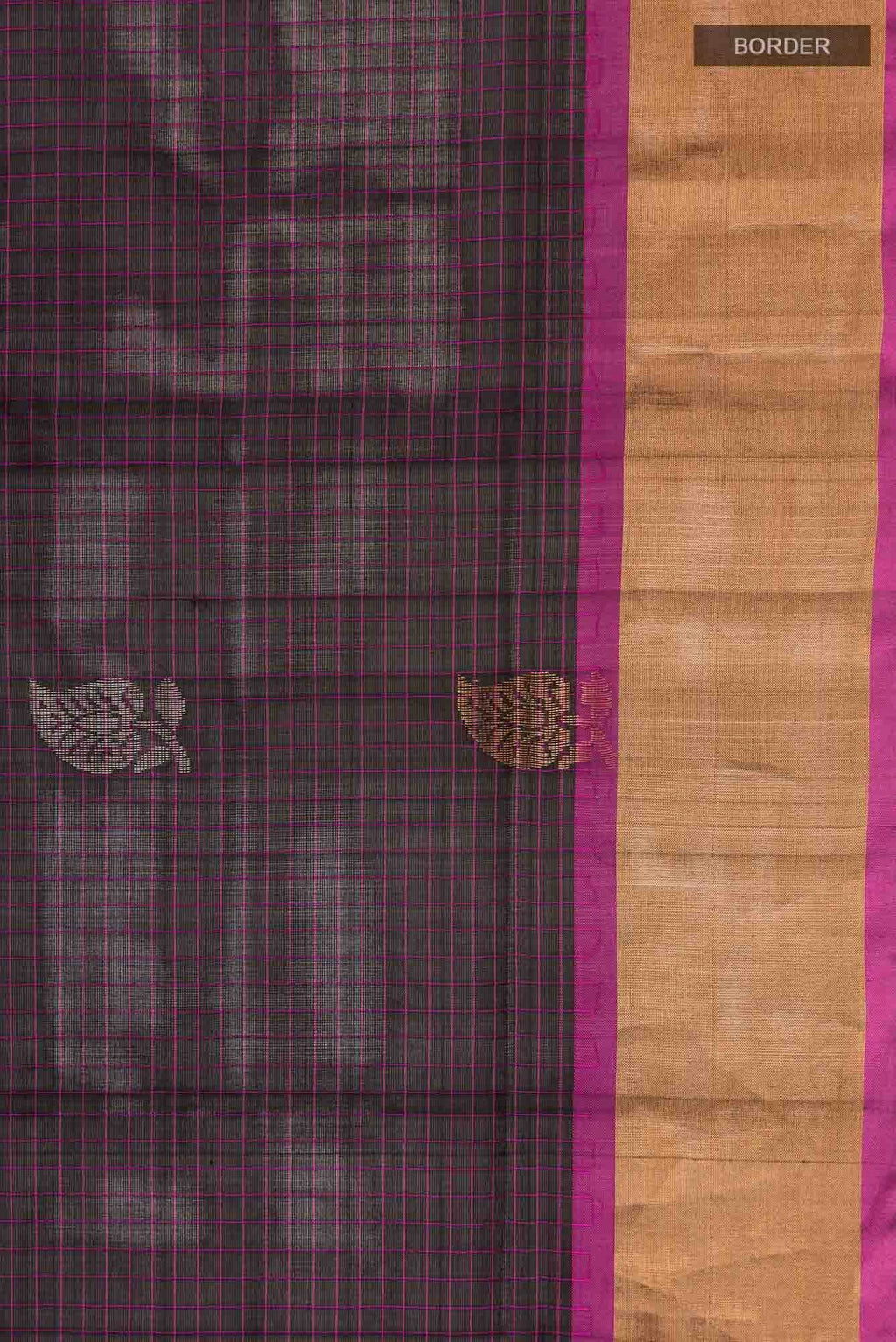 Black Uppada Silk Saree