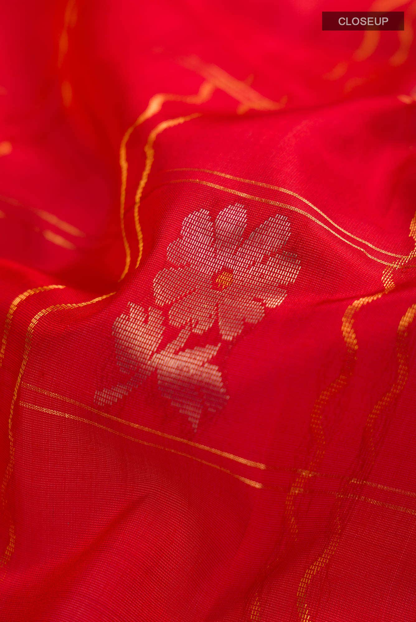 Red Uppada Silk Saree