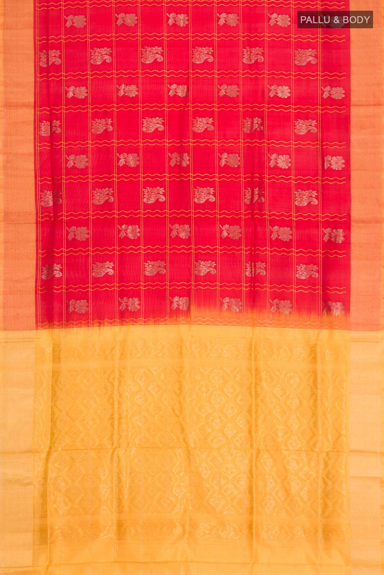 Red Uppada Silk Saree
