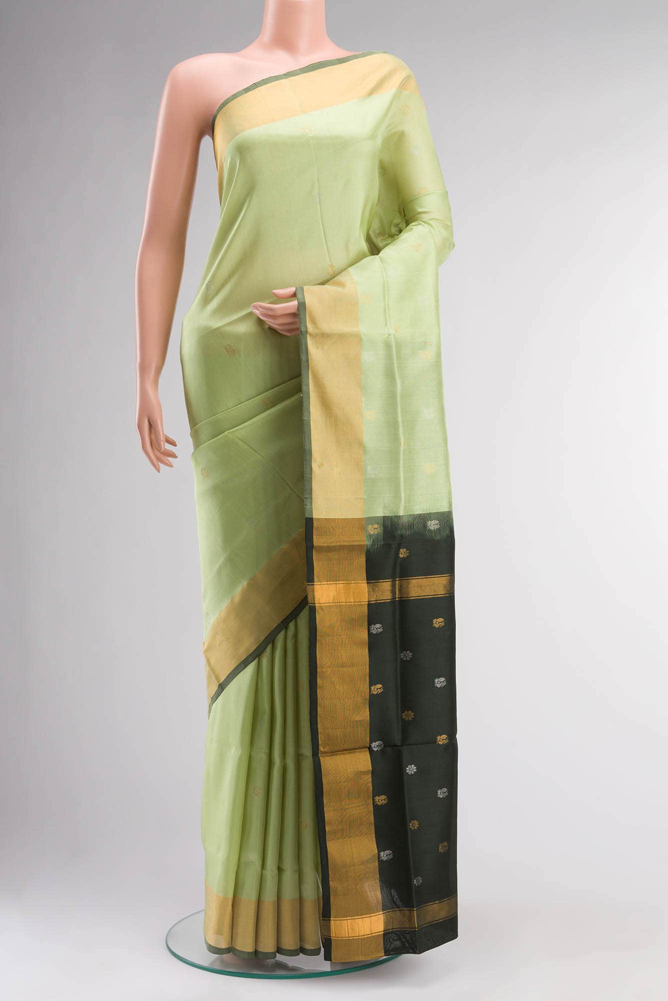 Green Uppada Silk Saree
