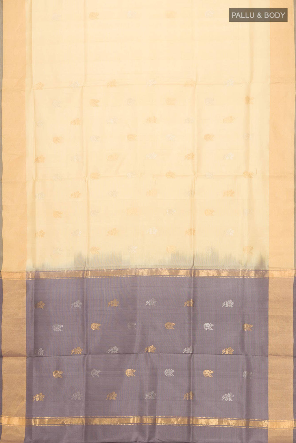 Beige Uppada Silk Saree