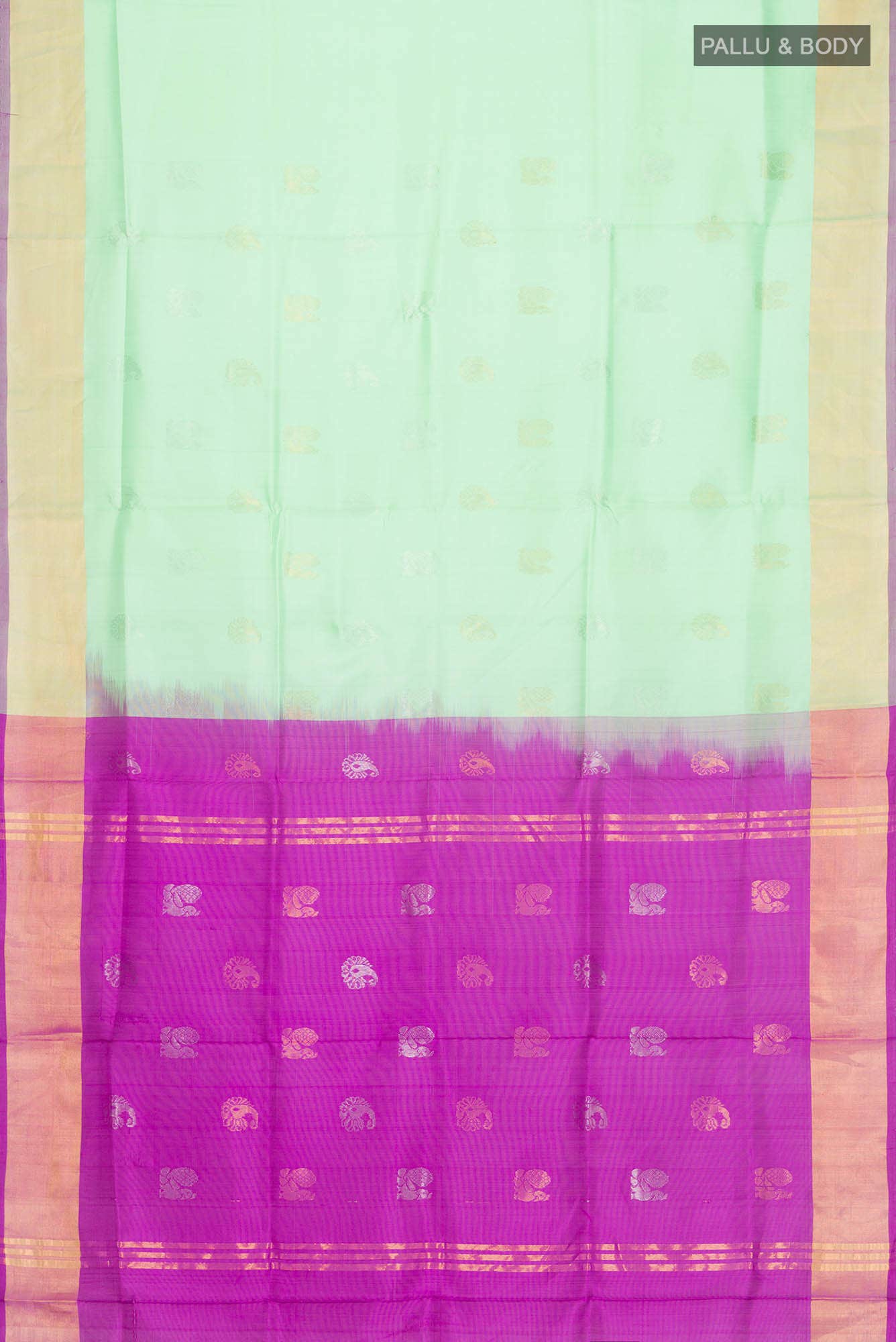 Green Uppada Silk Saree