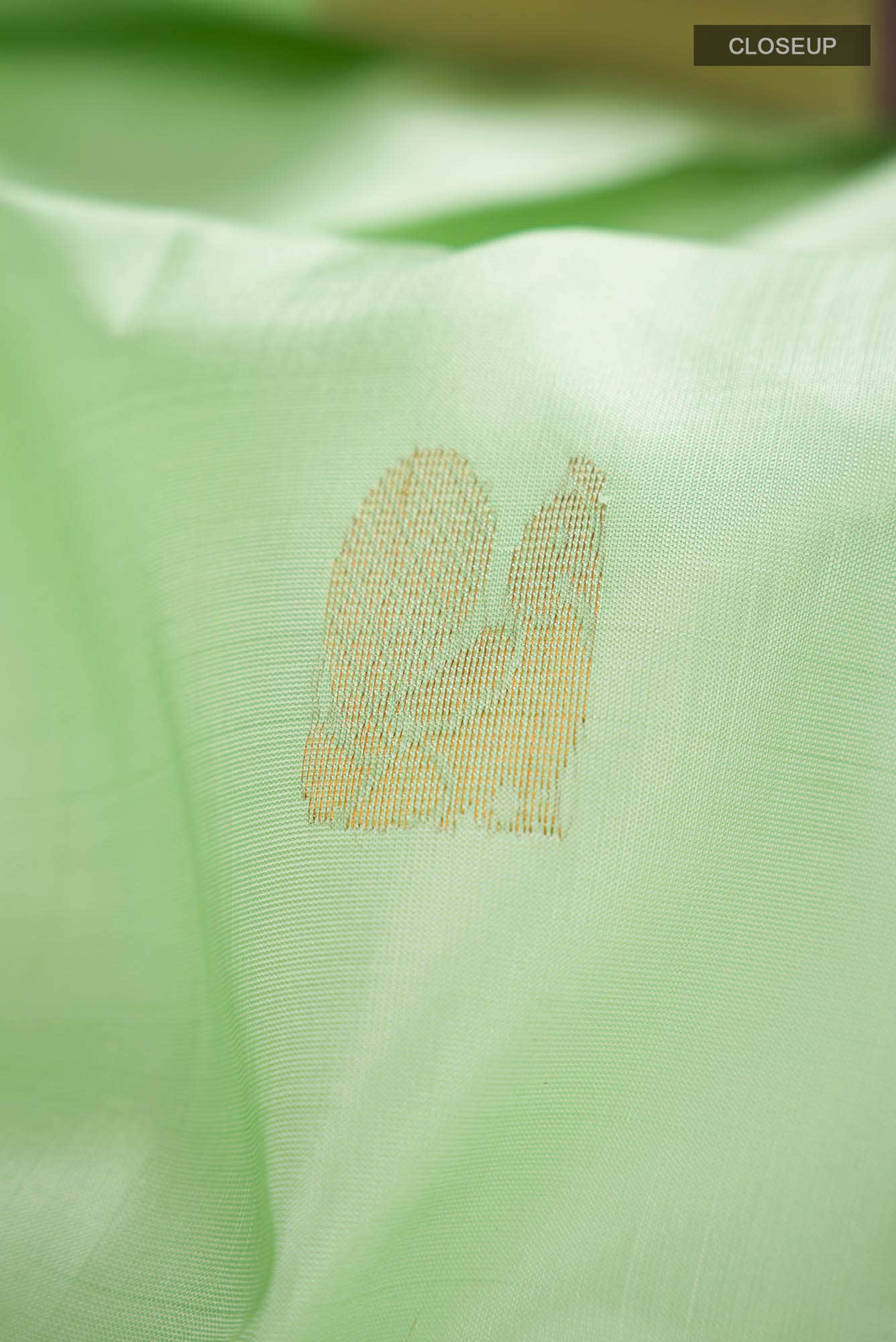Light Green Uppada Silk Saree