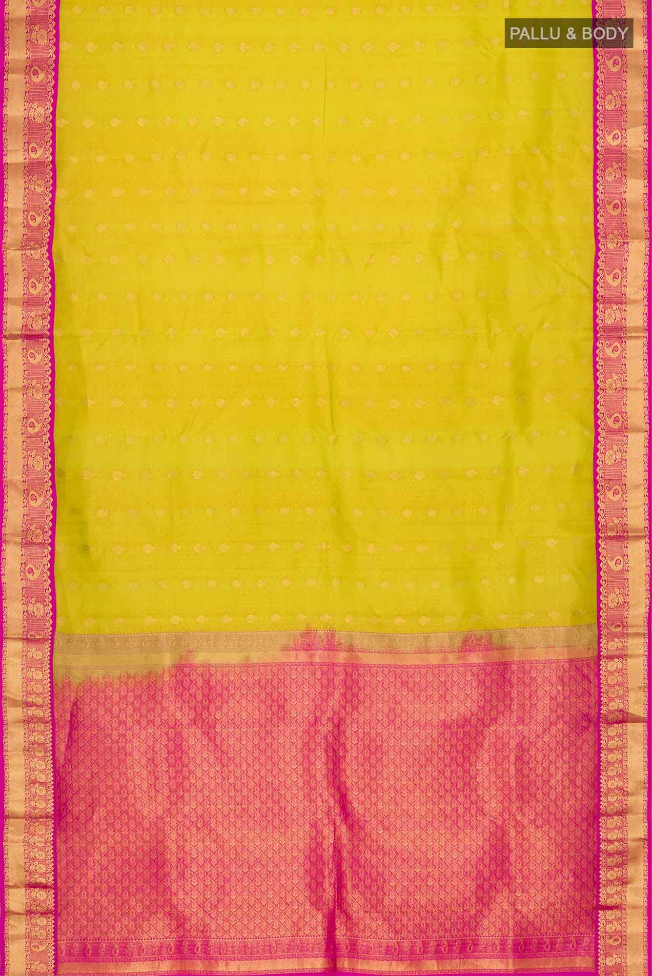Green Kanchipuram Silk Saree