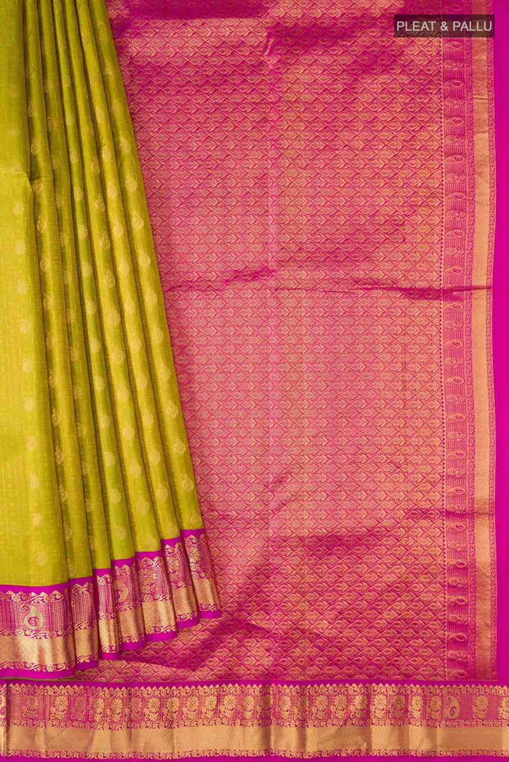 Green Kanchipuram Silk Saree
