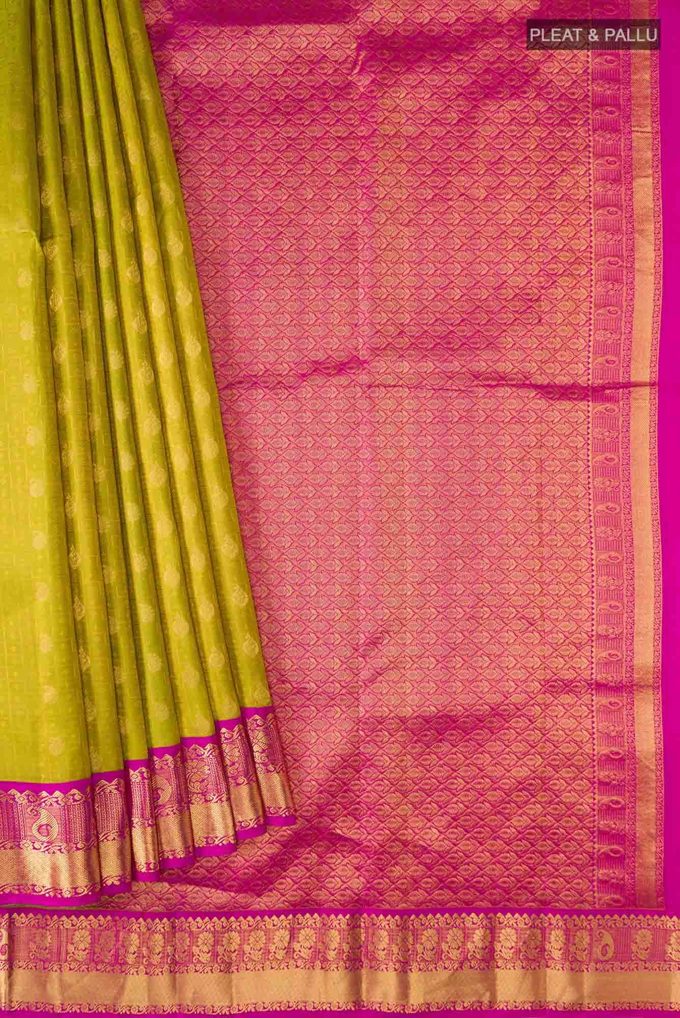 Green Kanchipuram Silk Saree
