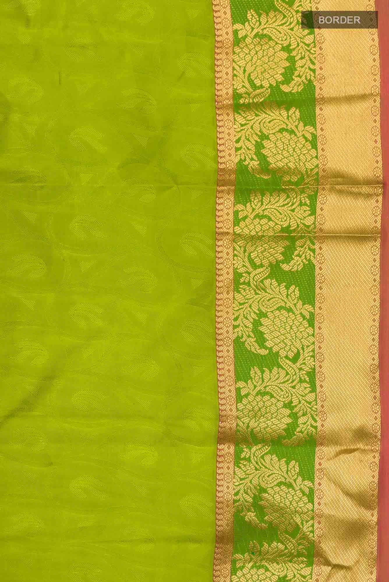 Green Kanchipuram Silk Saree