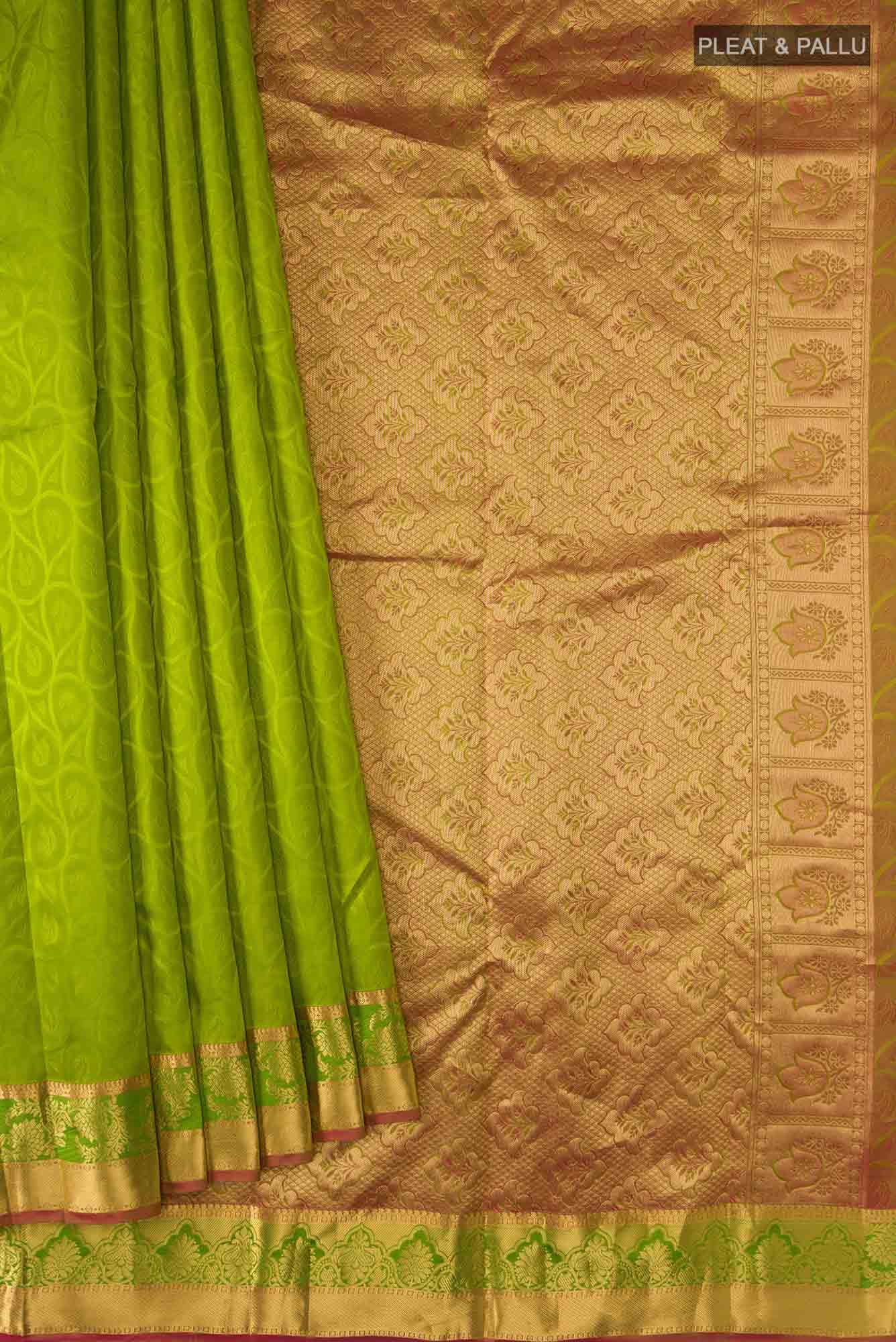 Green Kanchipuram Silk Saree