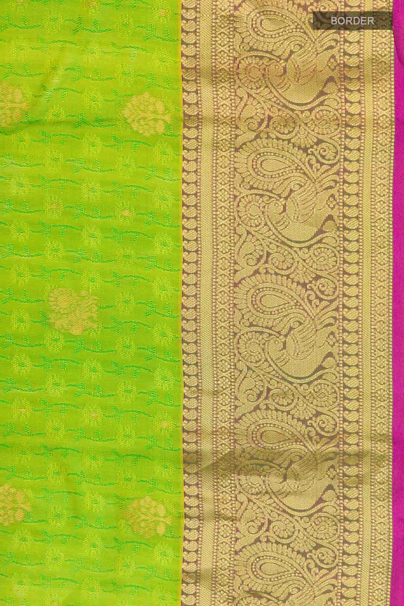 Green Kanchipuram Silk Saree