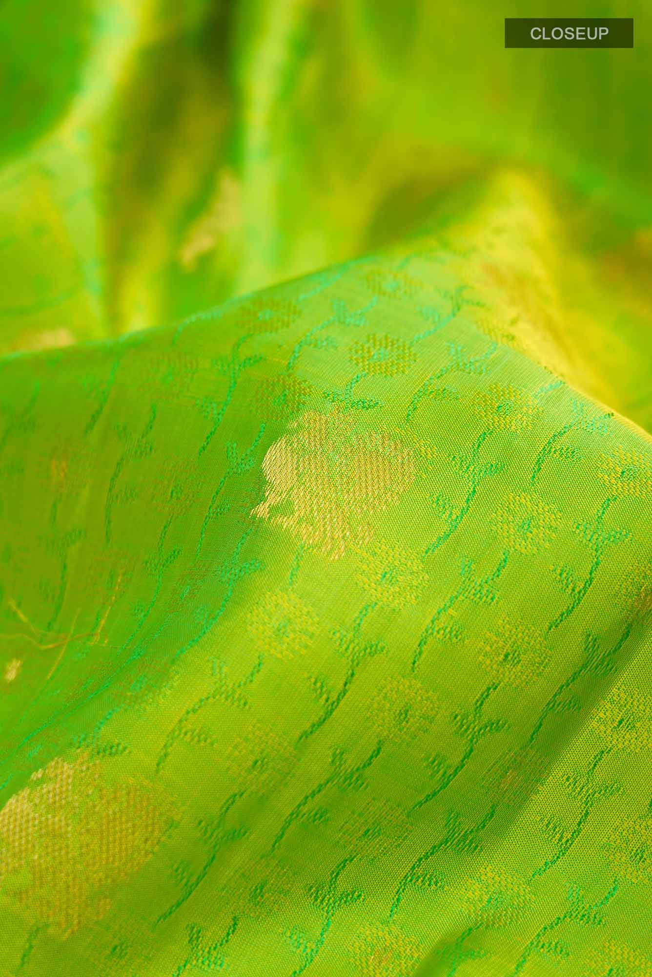 Green Kanchipuram Silk Saree