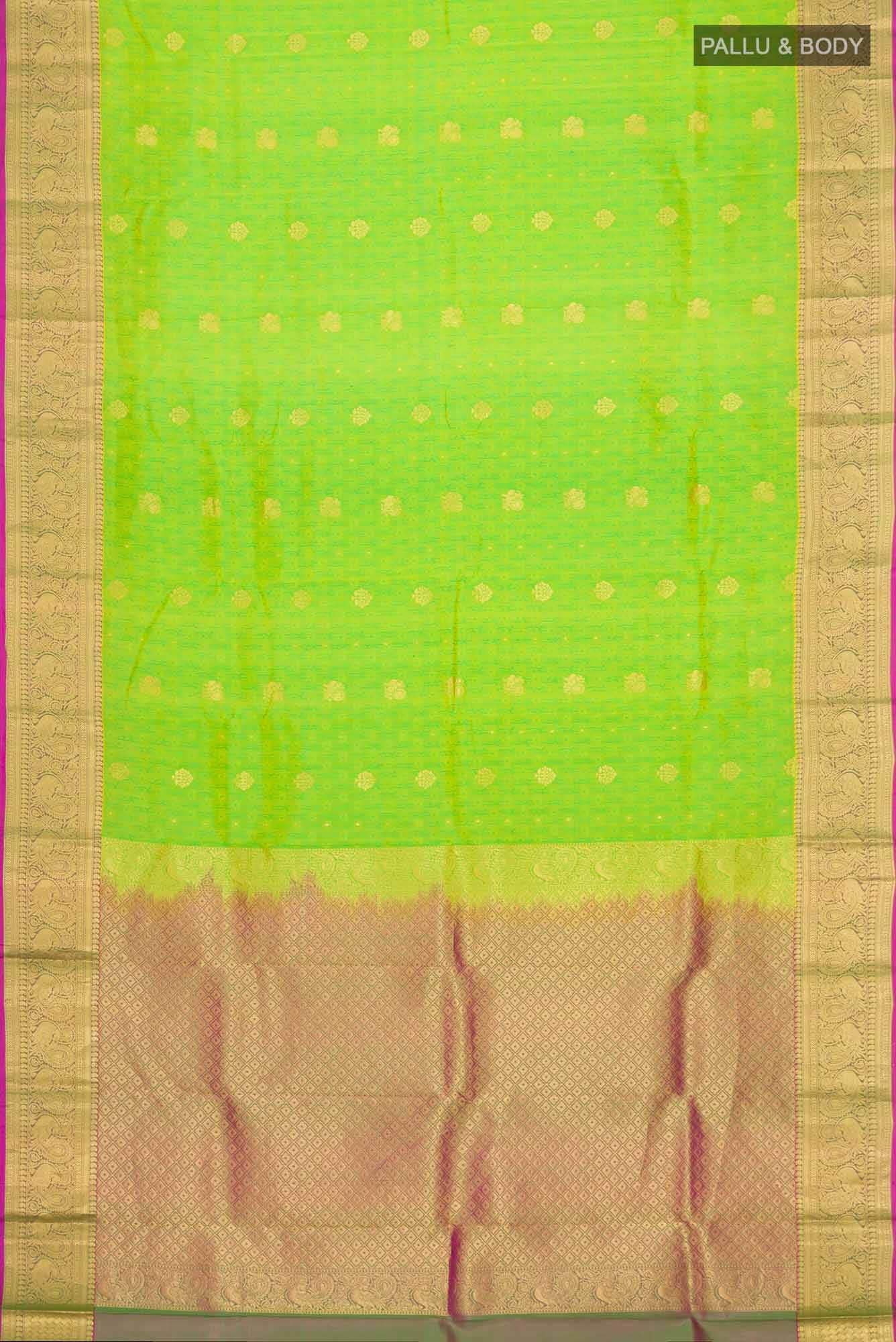 Green Kanchipuram Silk Saree