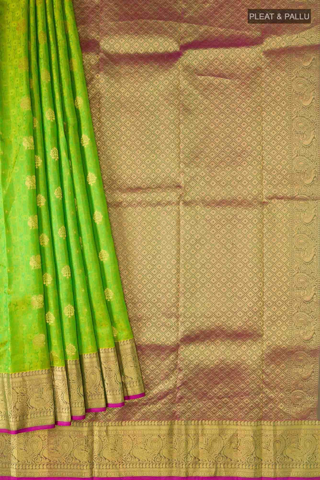 Green Kanchipuram Silk Saree