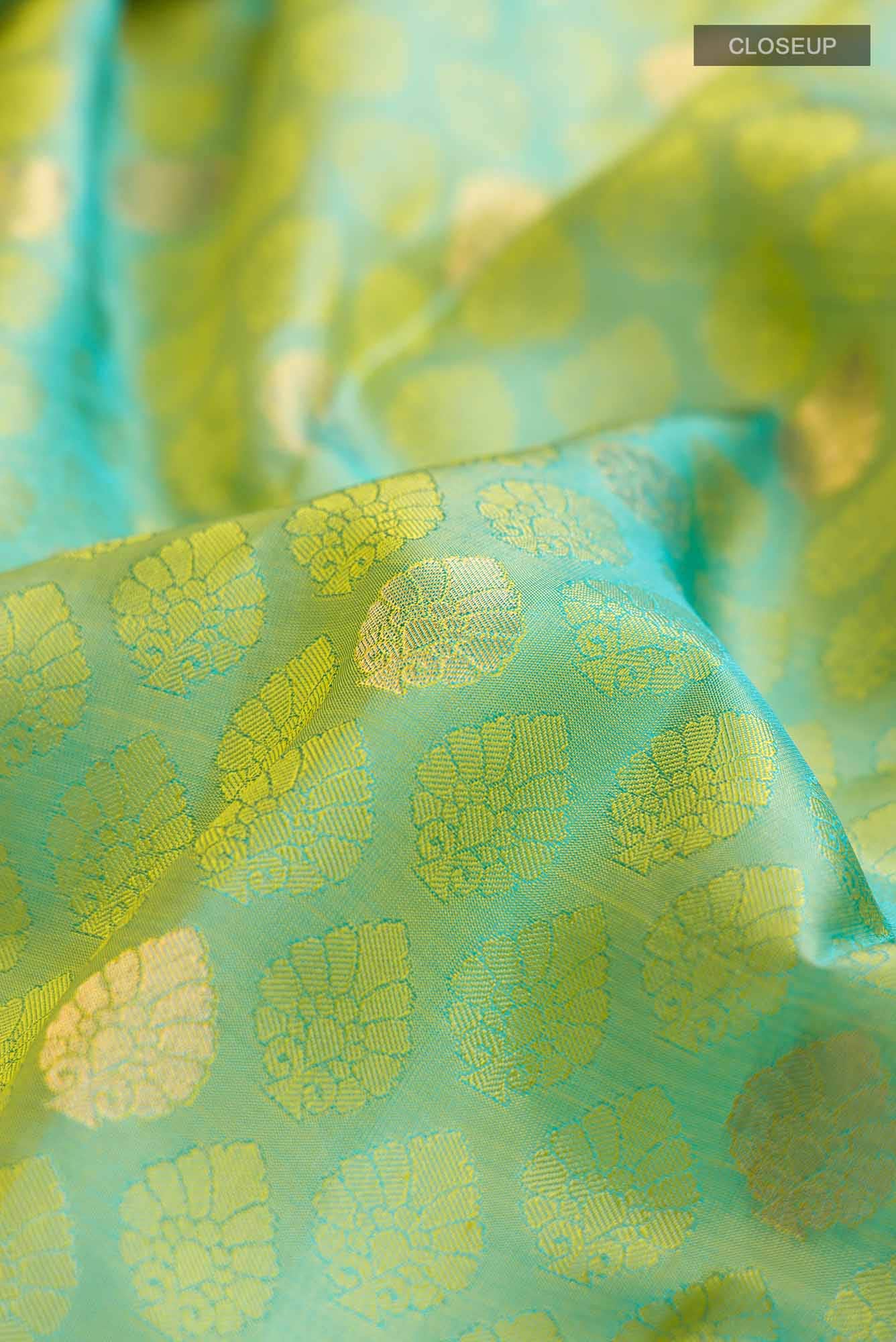 Green Kanchipuram Silk Saree