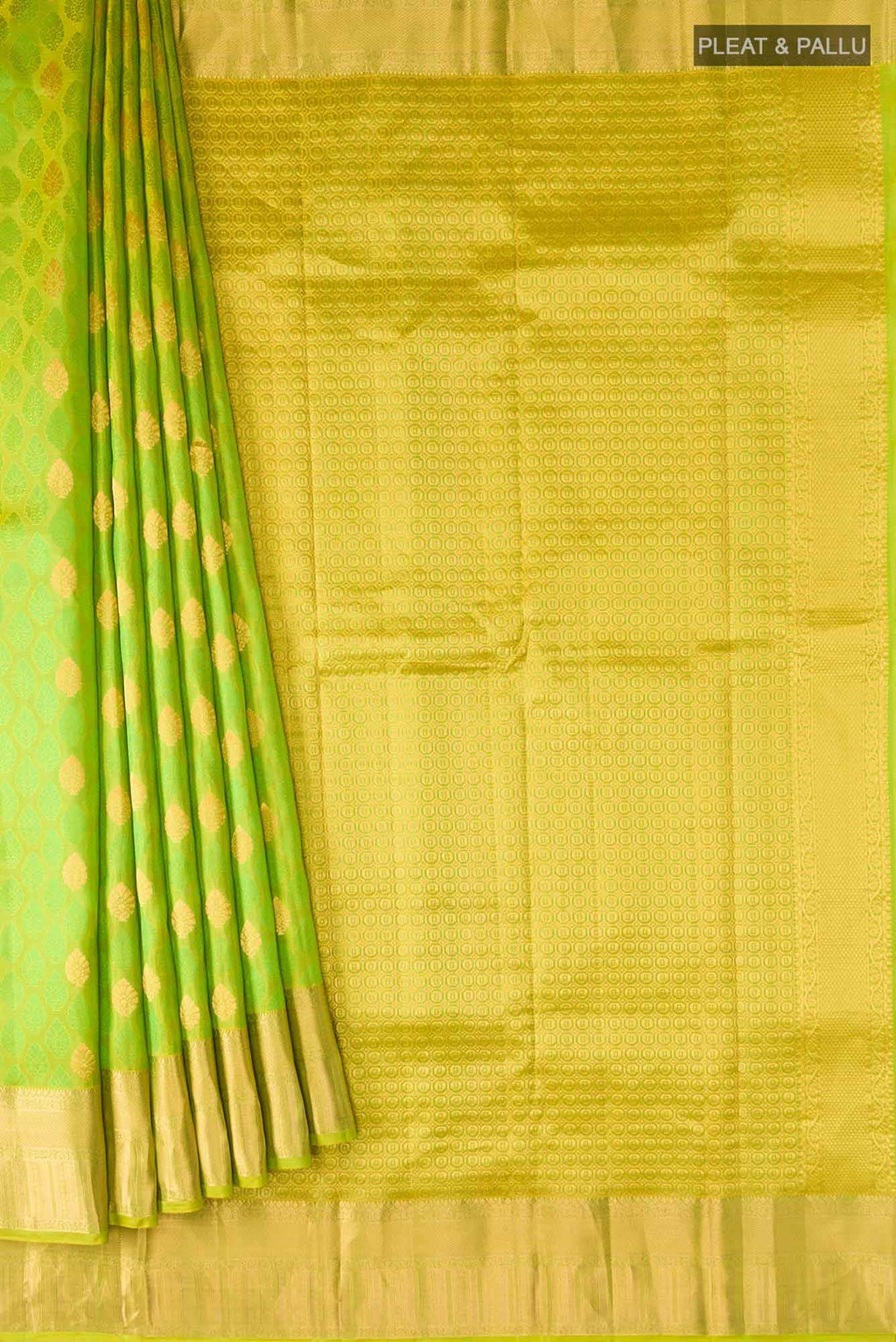 Green Kanchipuram Silk Saree