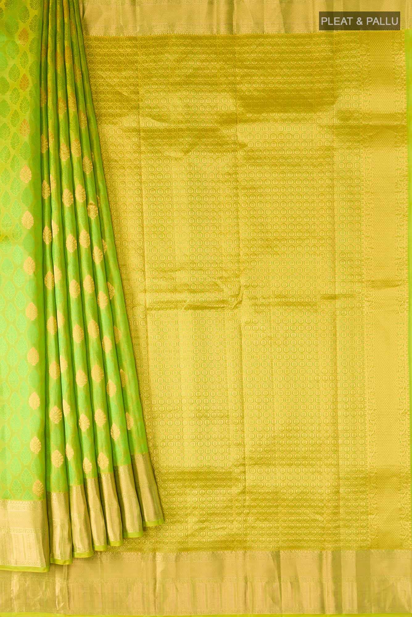 Green Kanchipuram Silk Saree