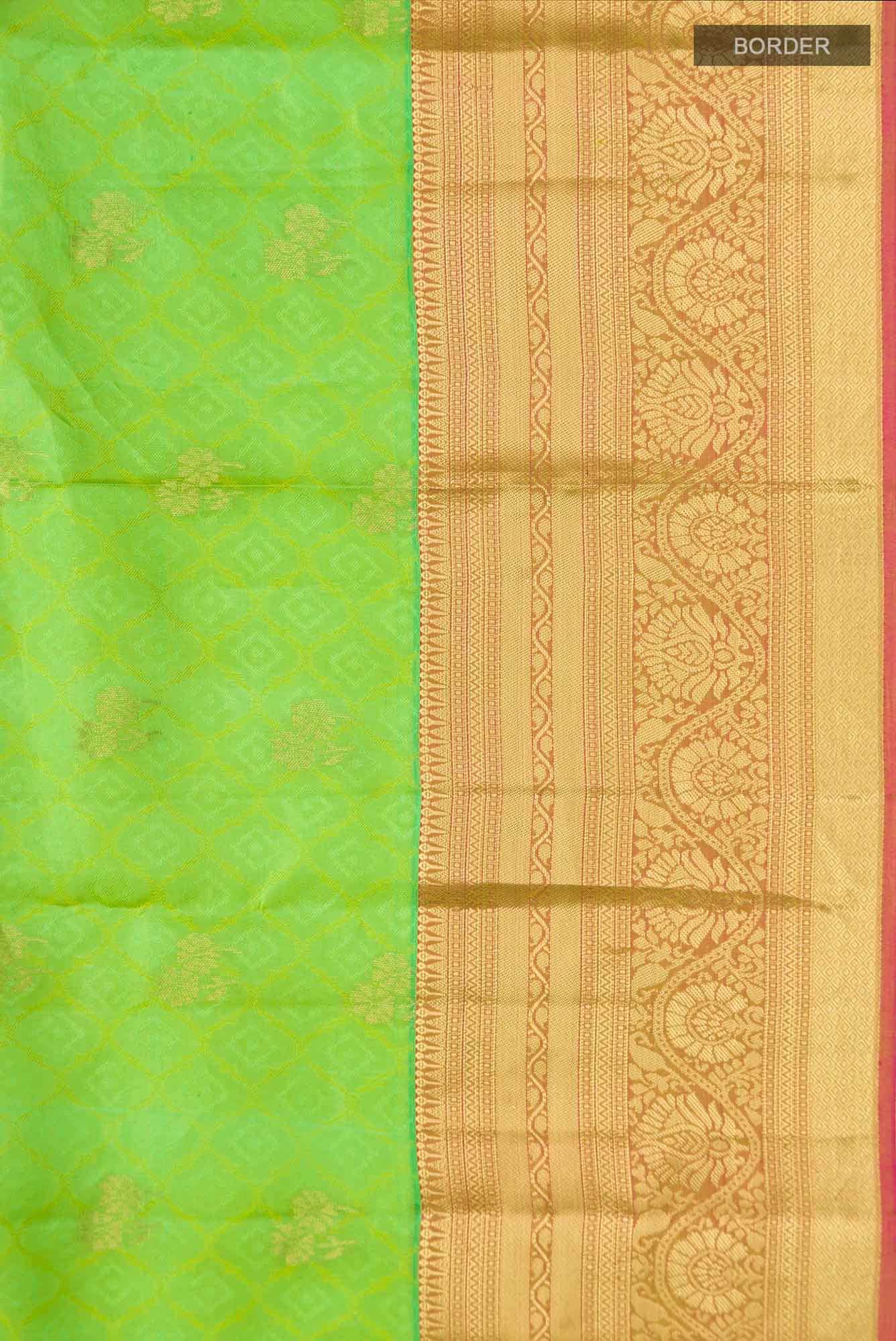 Green Kanchipuram Silk Saree