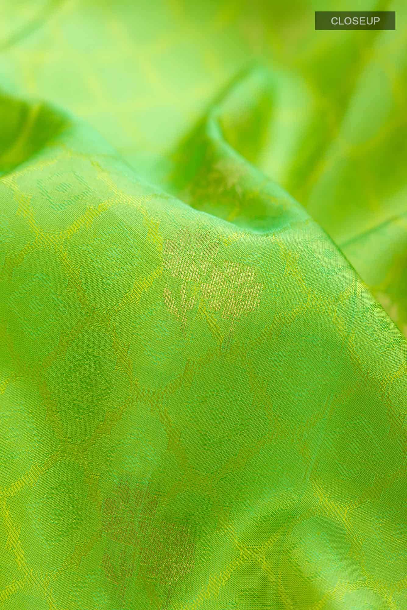 Green Kanchipuram Silk Saree