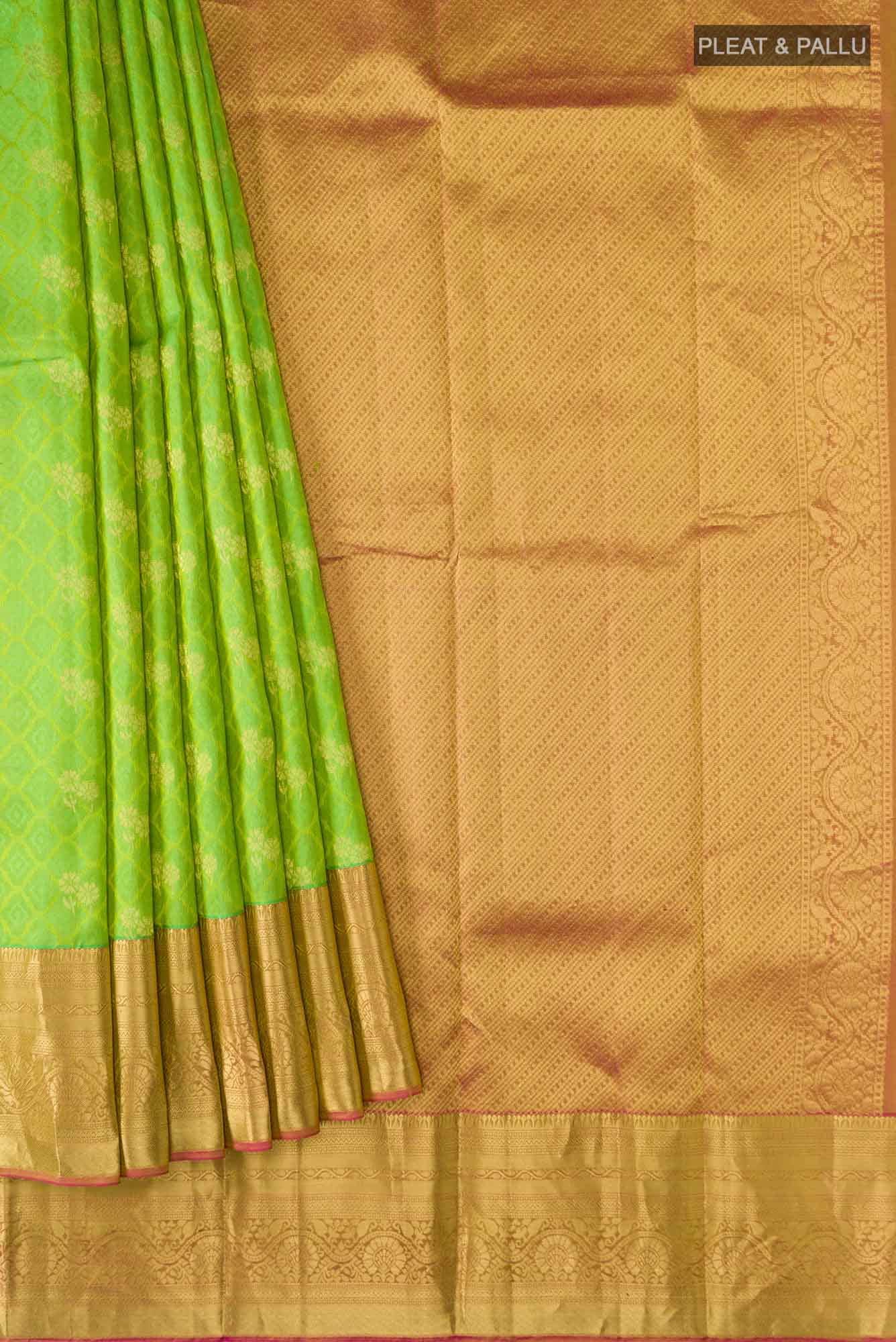 Green Kanchipuram Silk Saree