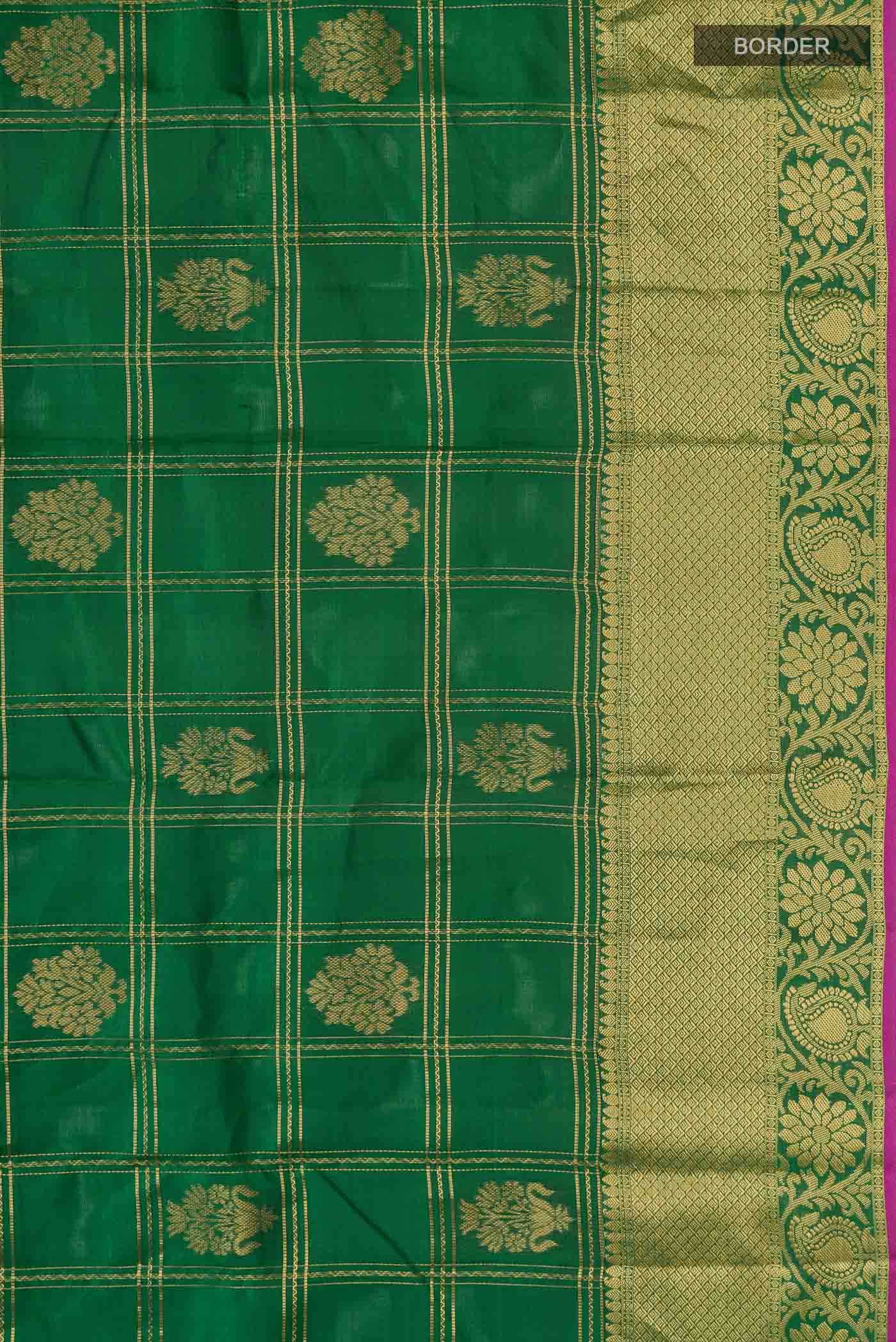 Green Kanchipuram Silk Saree