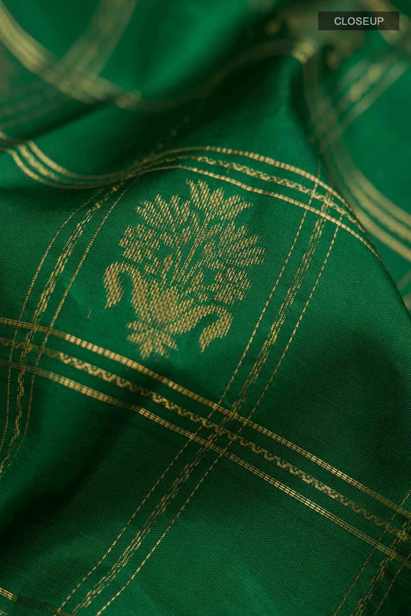 Green Kanchipuram Silk Saree