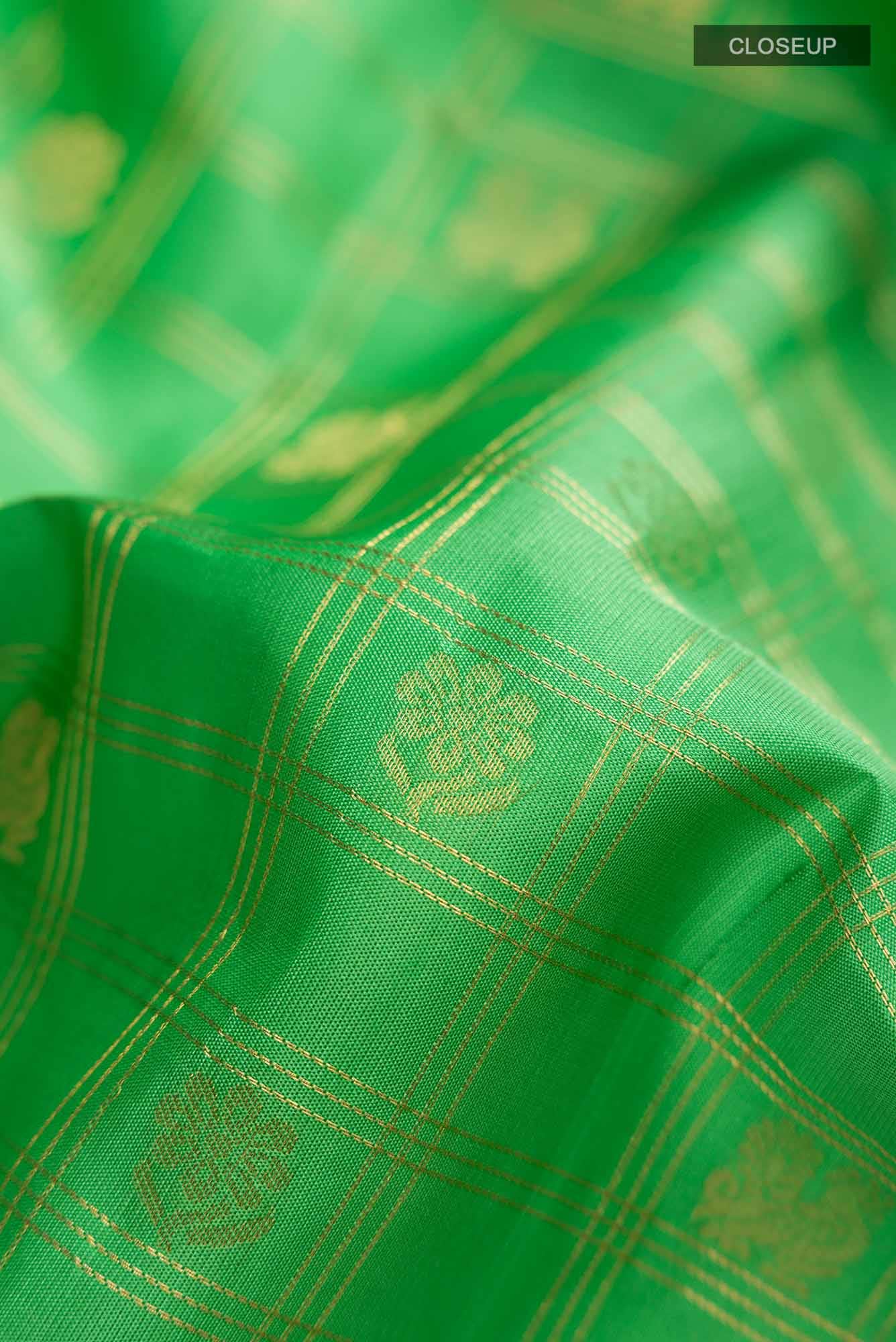Green Kanchipuram Silk Saree