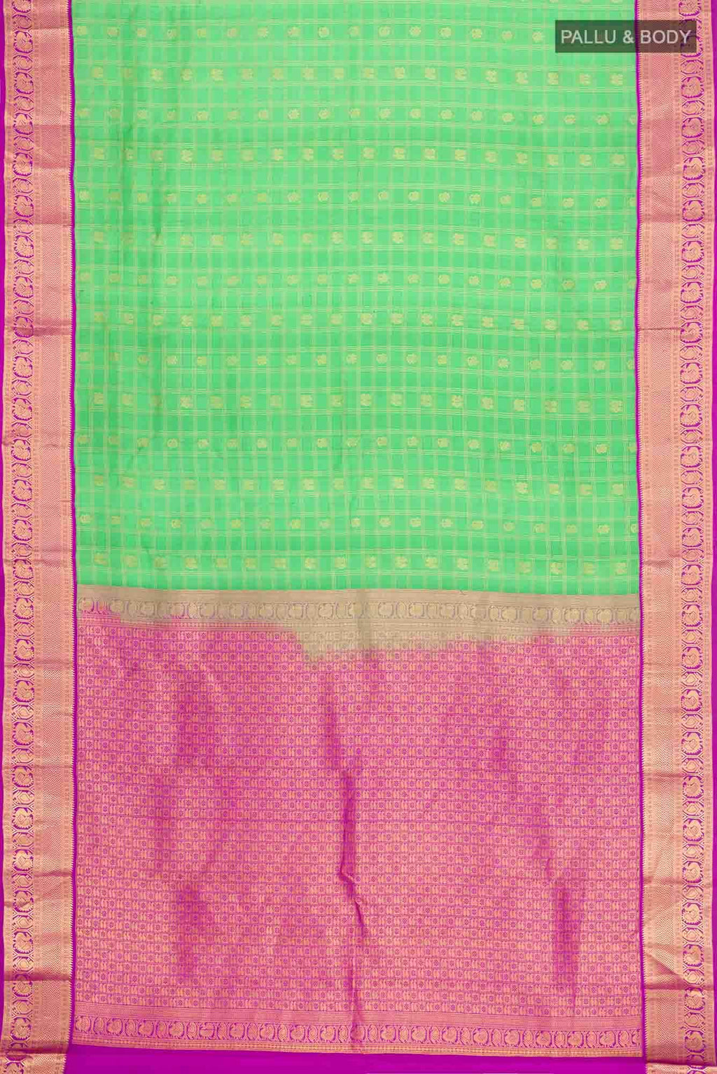 Green Kanchipuram Silk Saree