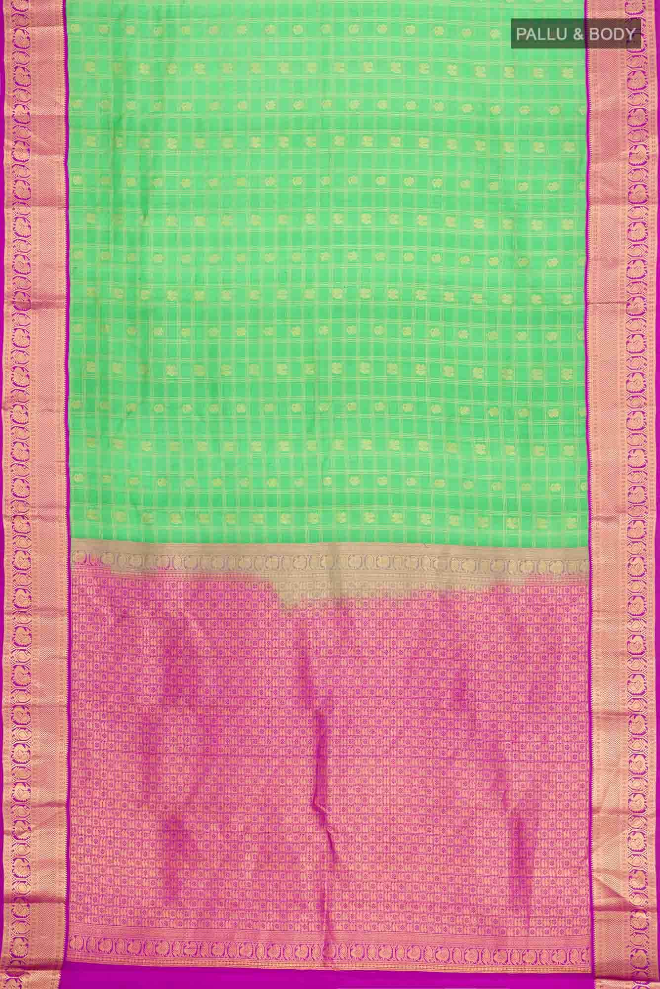 Green Kanchipuram Silk Saree