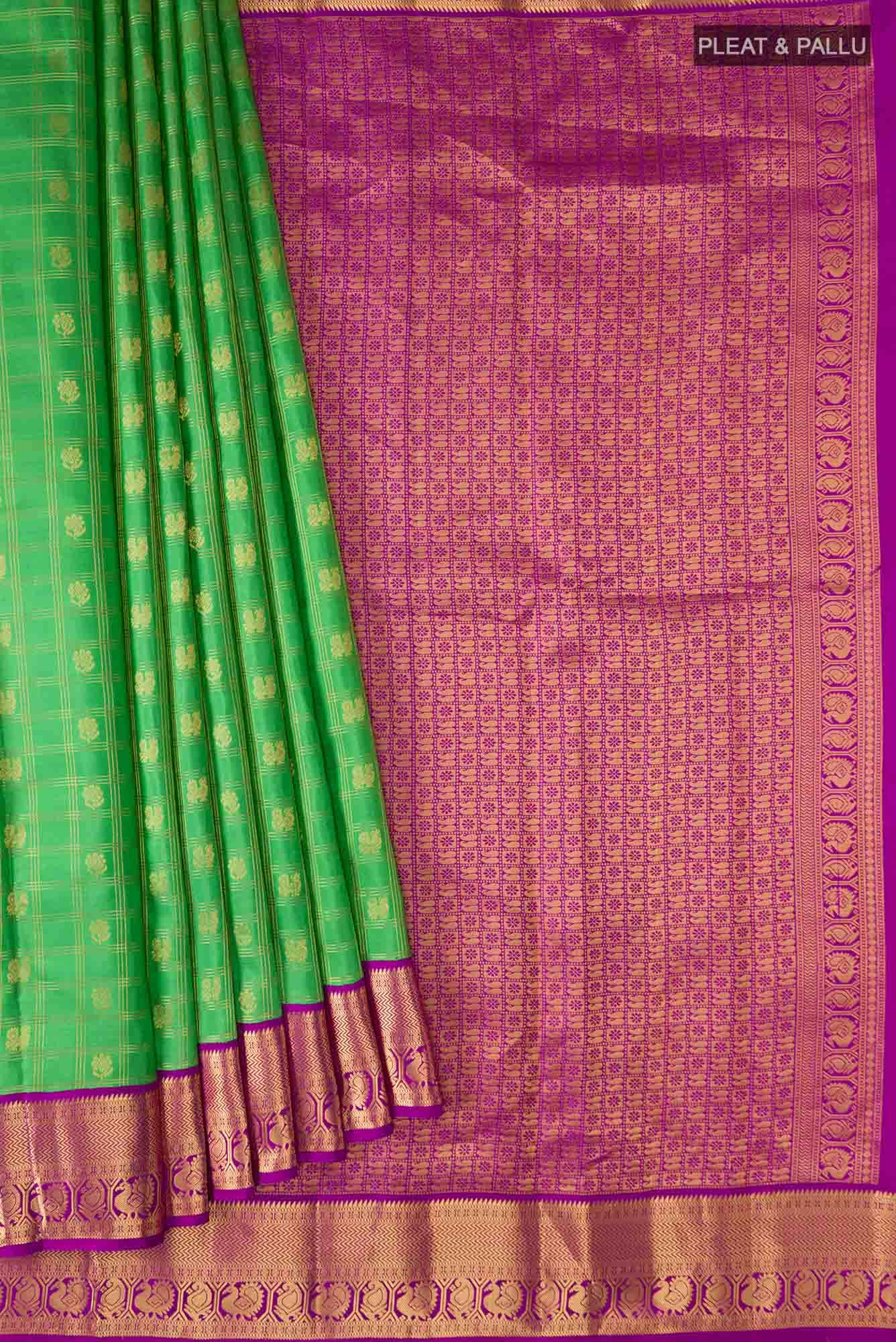 Green Kanchipuram Silk Saree