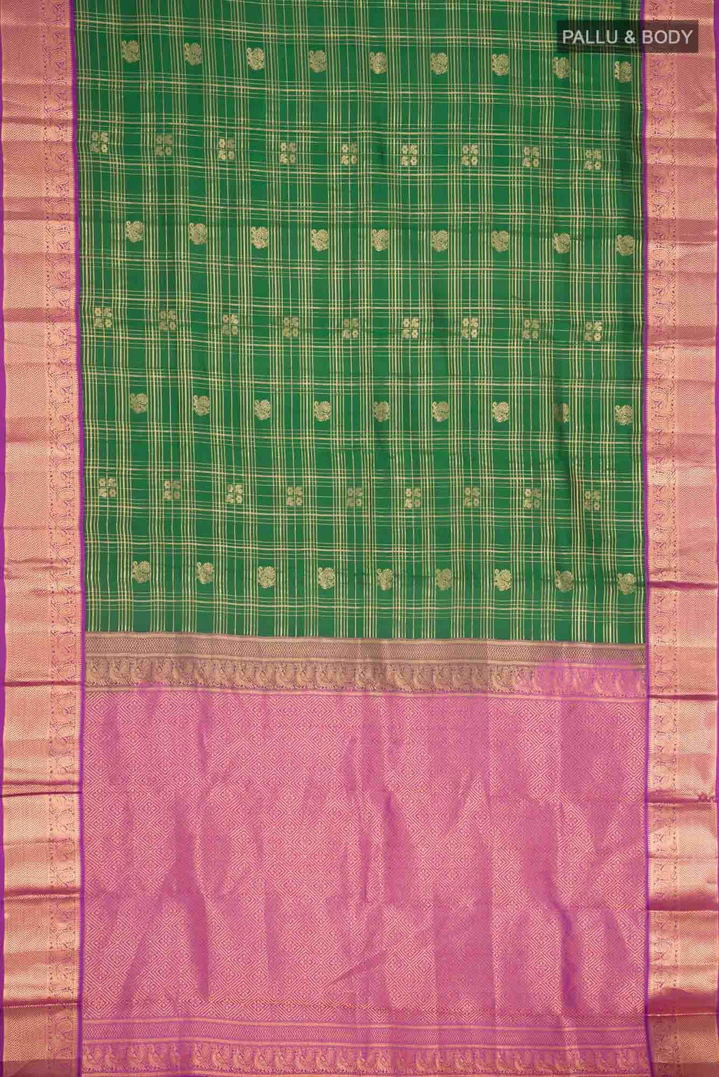 Green Kanchipuram Silk Saree