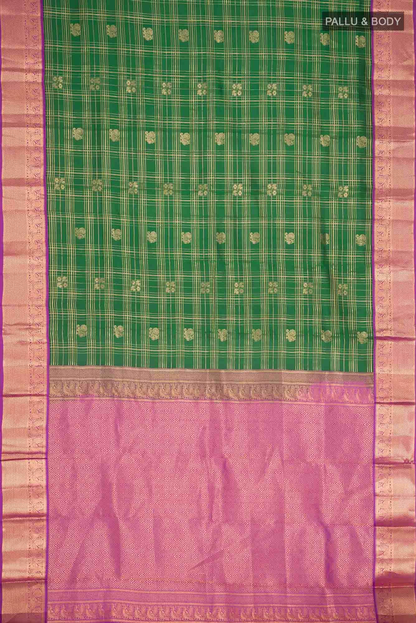 Green Kanchipuram Silk Saree