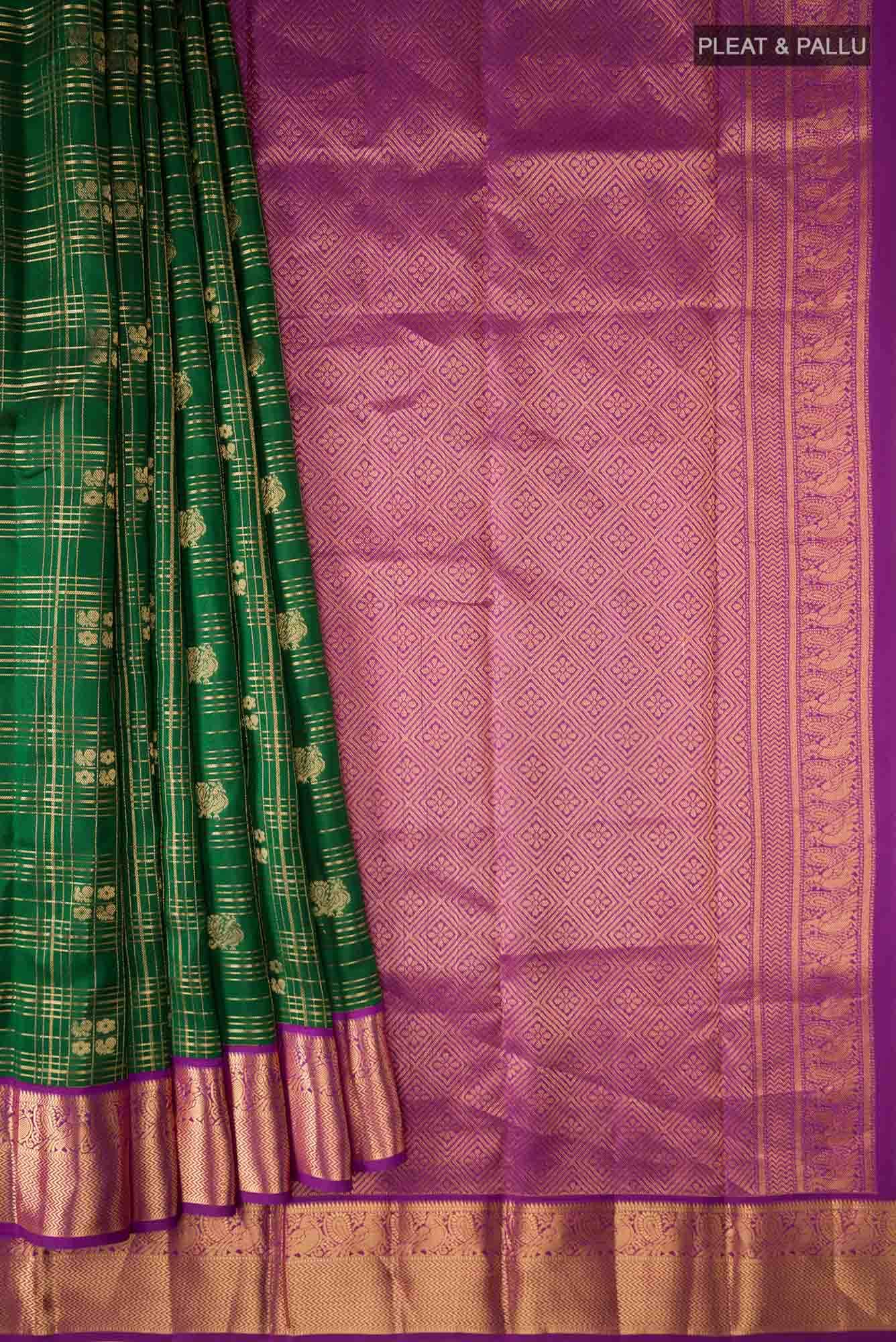 Green Kanchipuram Silk Saree