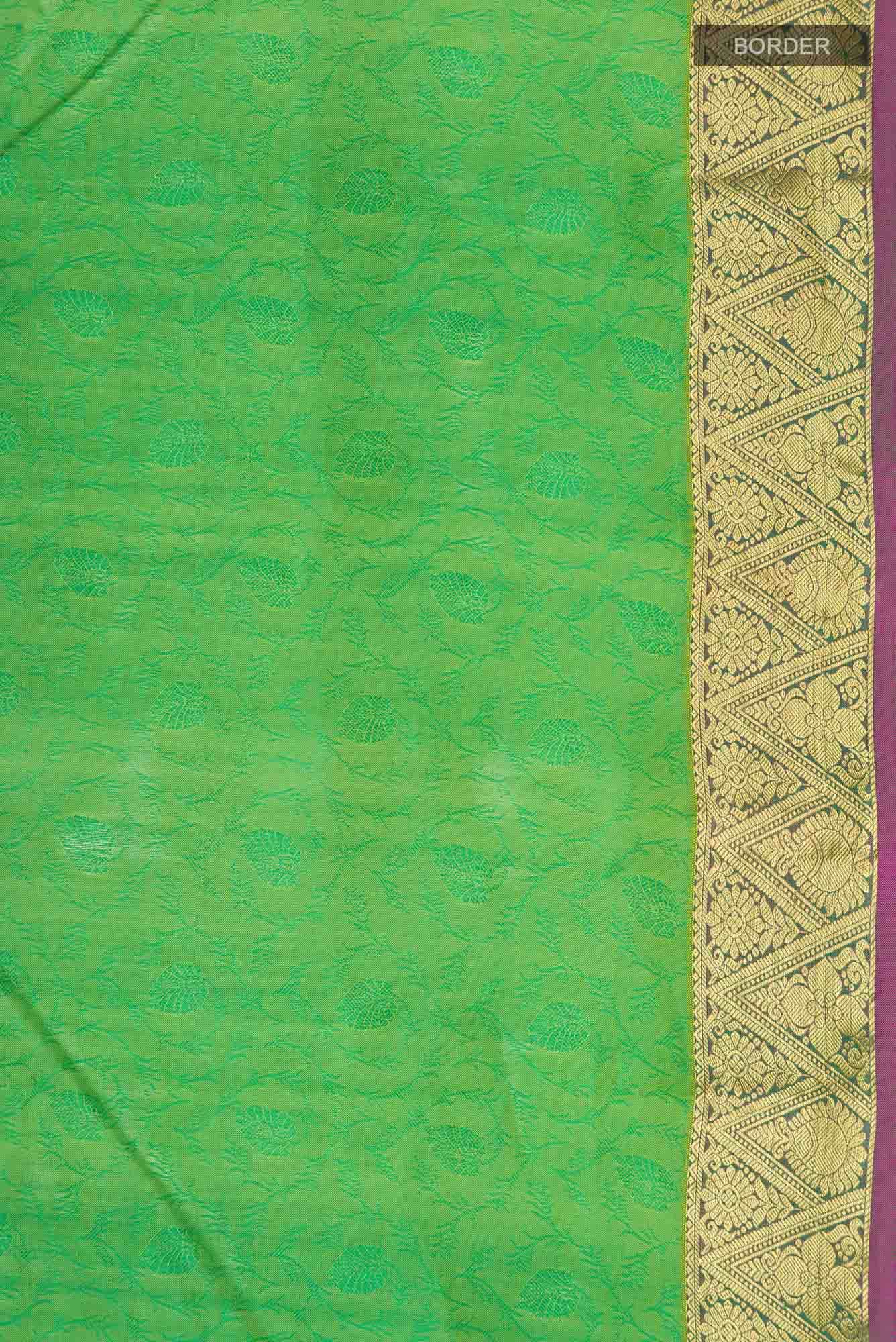 Green Kanchipuram Silk Saree