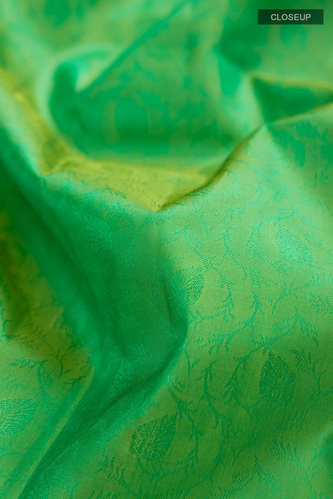 Green Kanchipuram Silk Saree