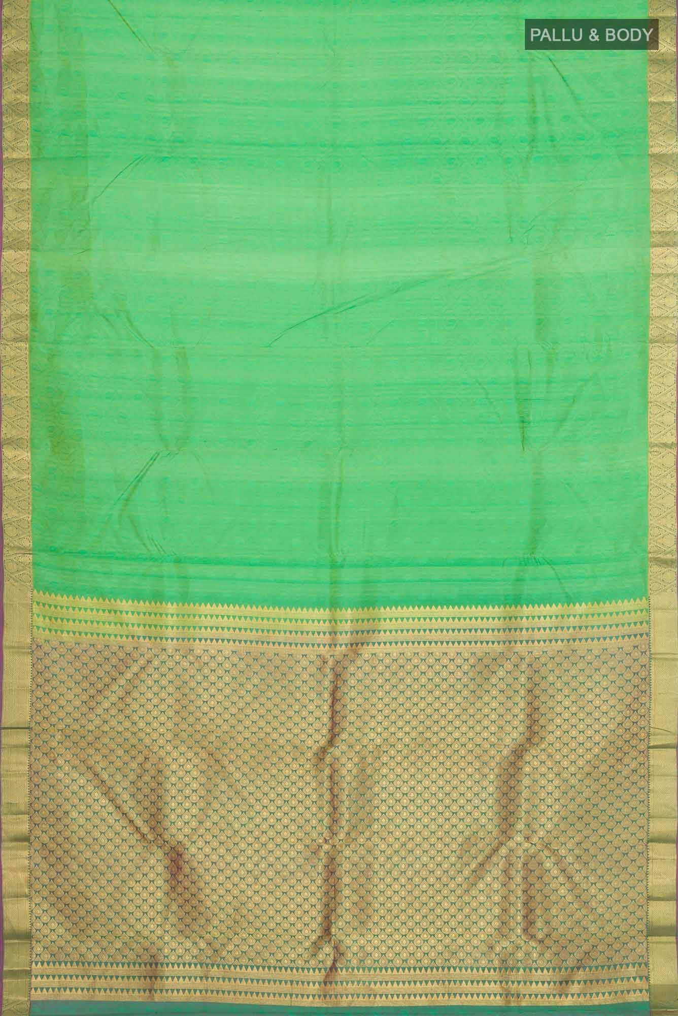 Green Kanchipuram Silk Saree